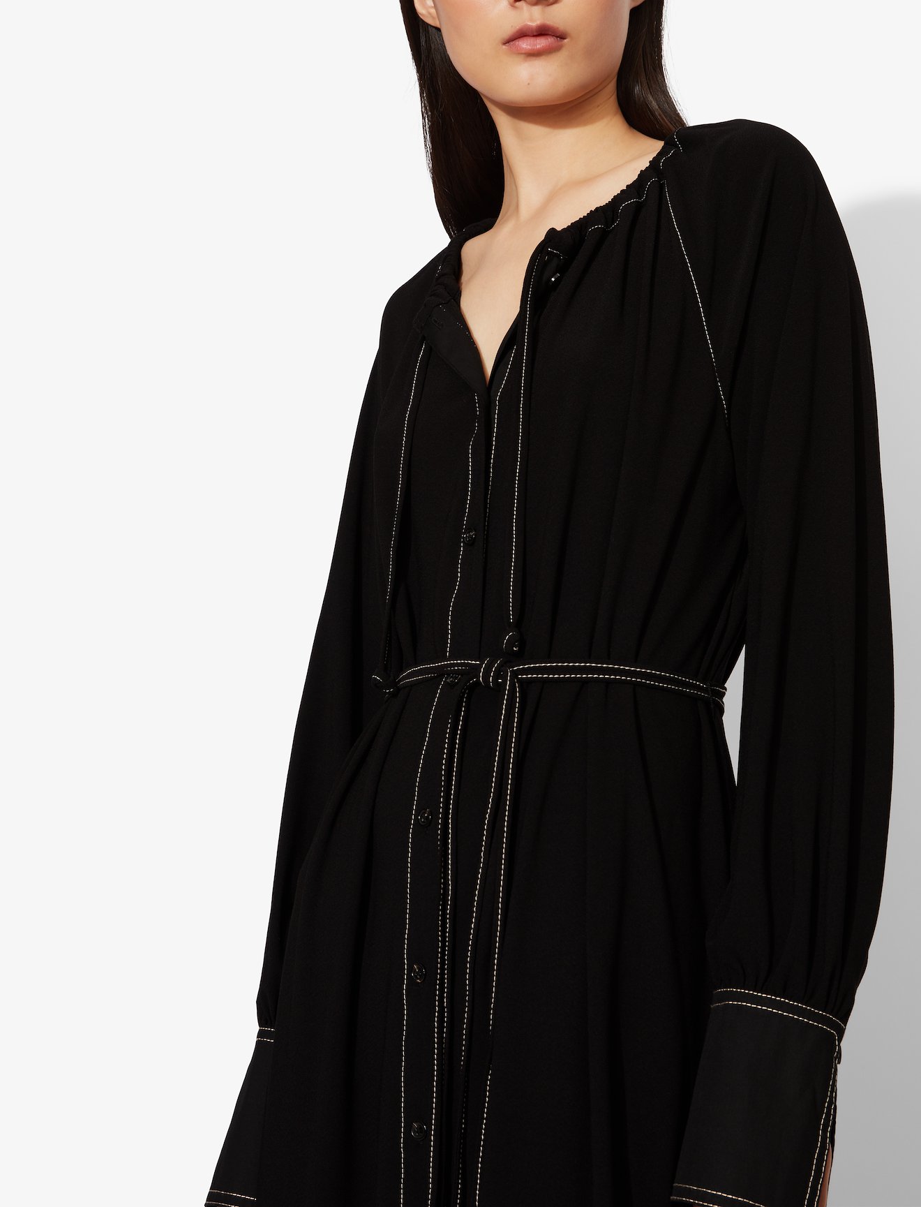 Matte Jersey Long Sleeve Dress #3
