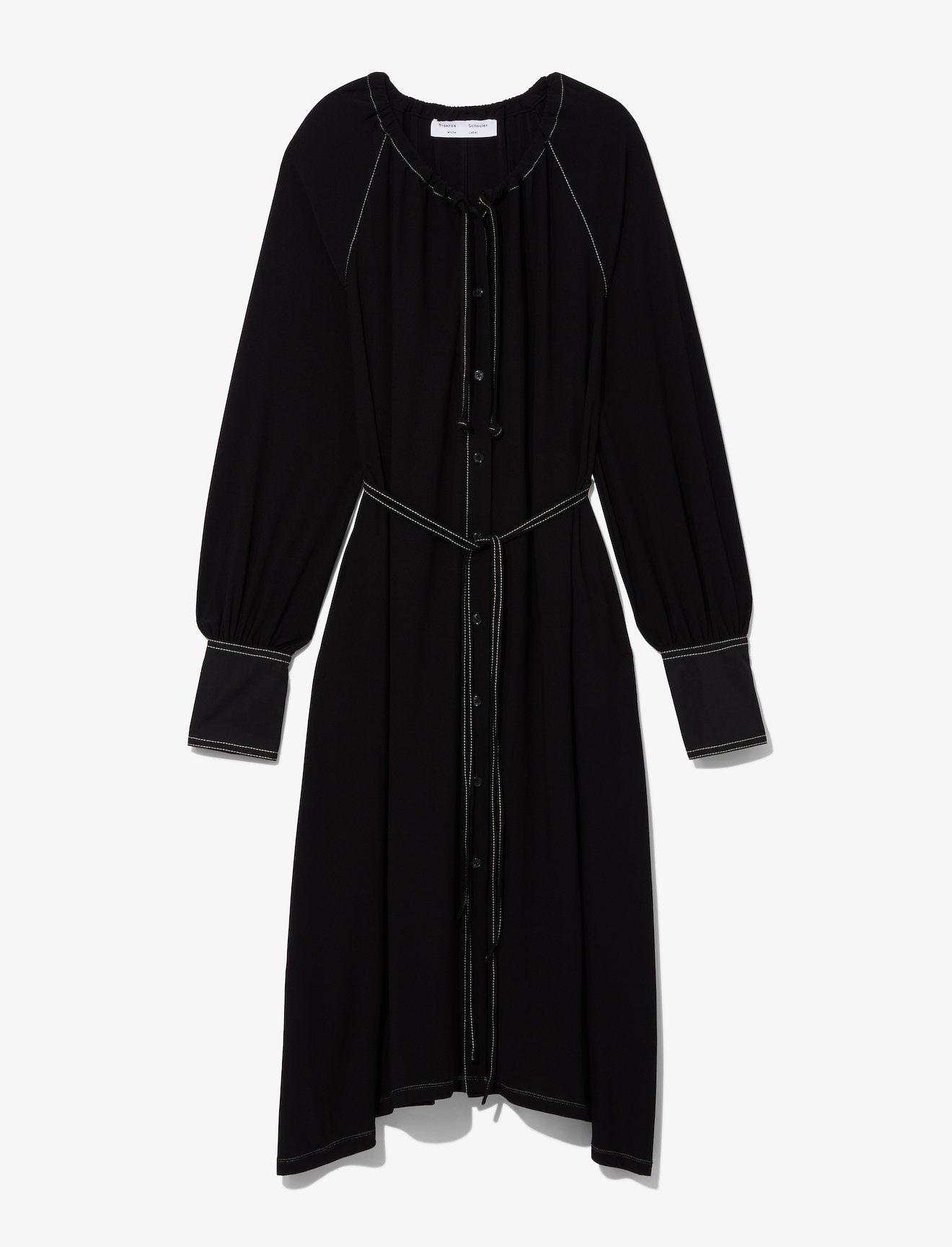 Matte Jersey Long Sleeve Dress #4