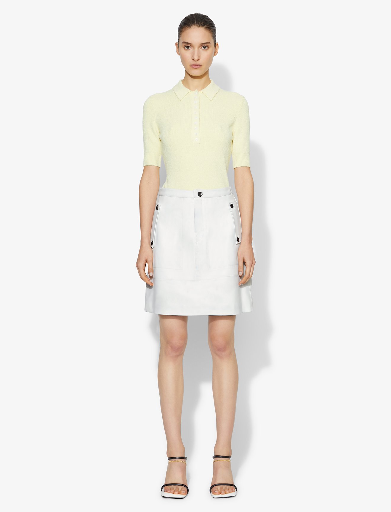 Matte Leather Skirt #1
