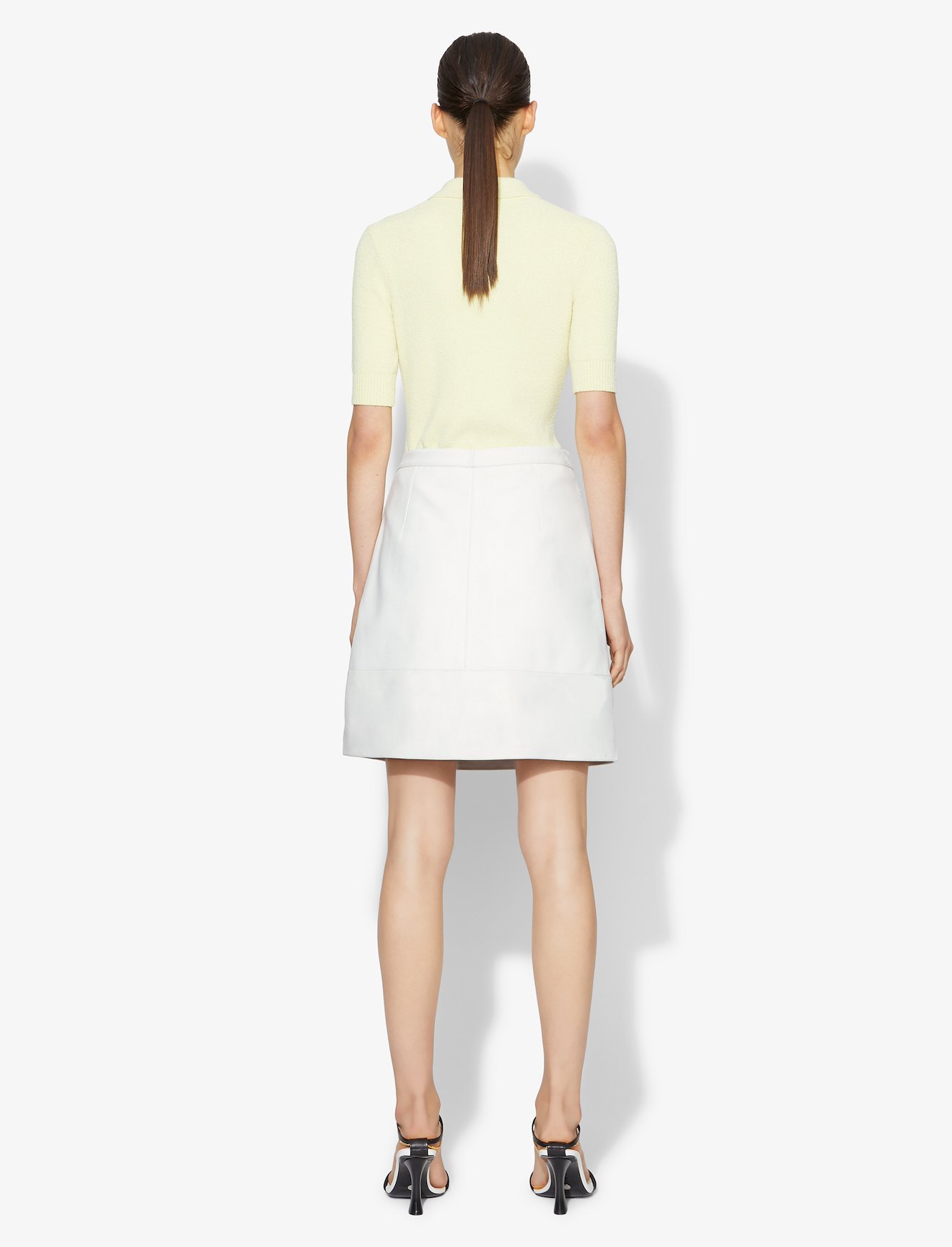 Matte Leather Skirt #2