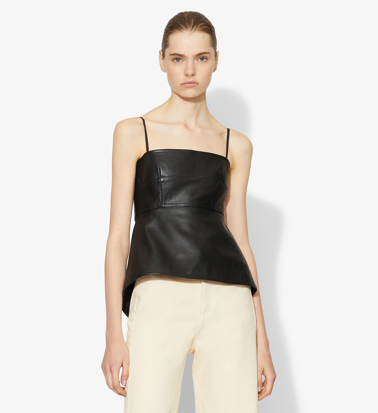 Matte Leather Top