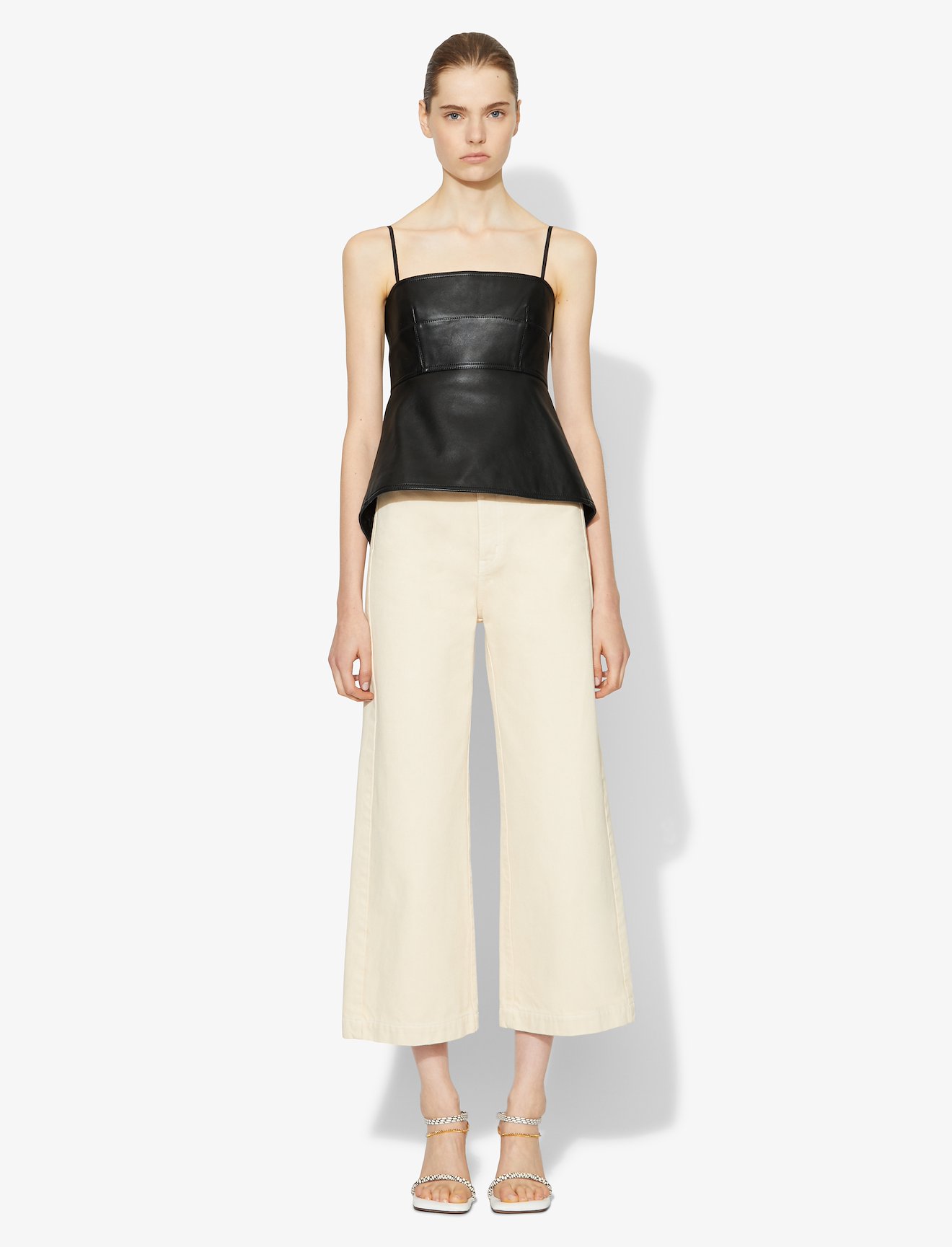 Matte Leather Top #1