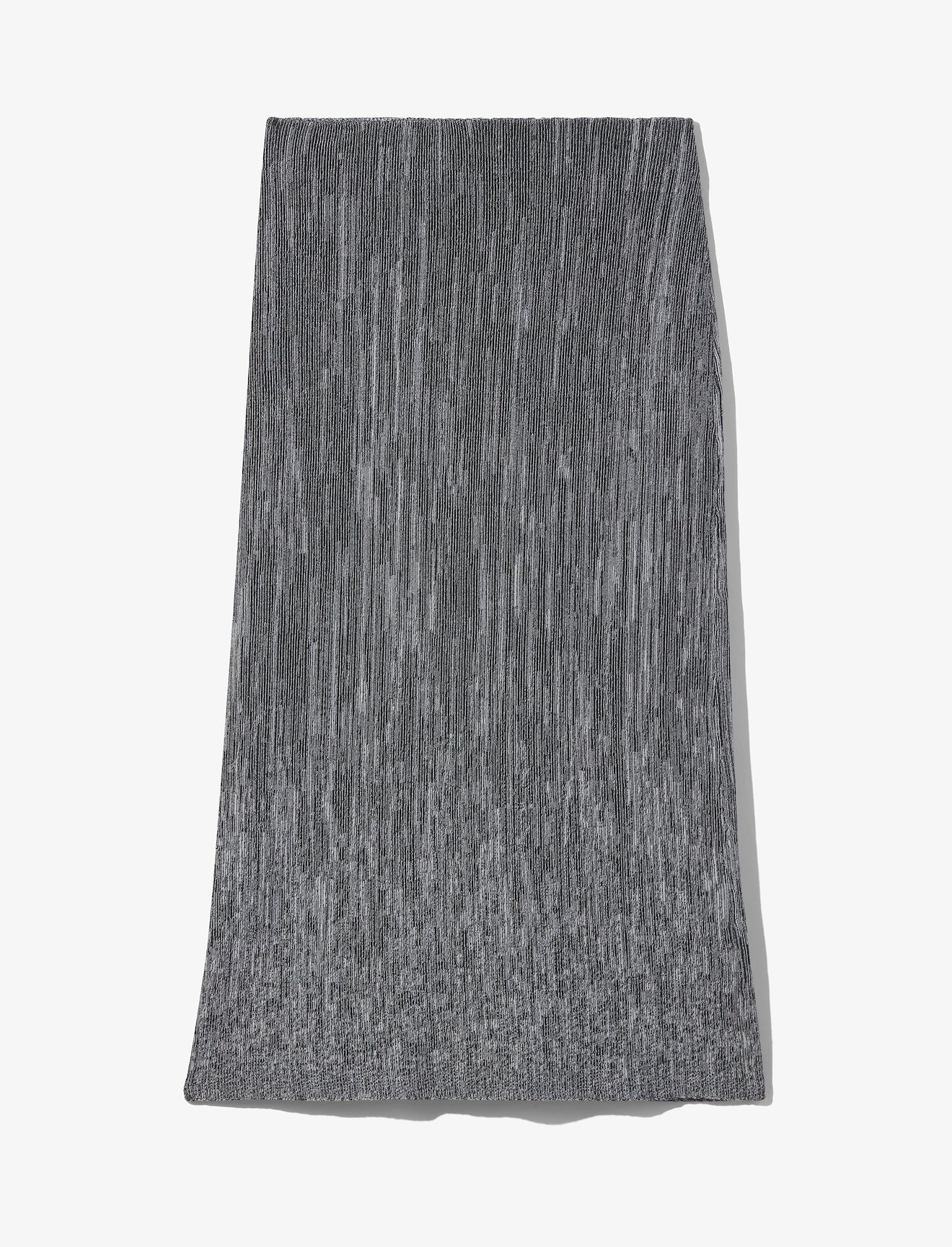 Melange Knit Midi Skirt #4