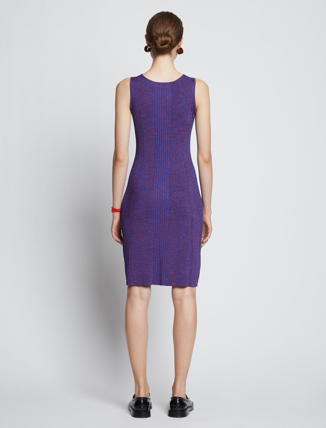 Melange Rib Tank Dress #2
