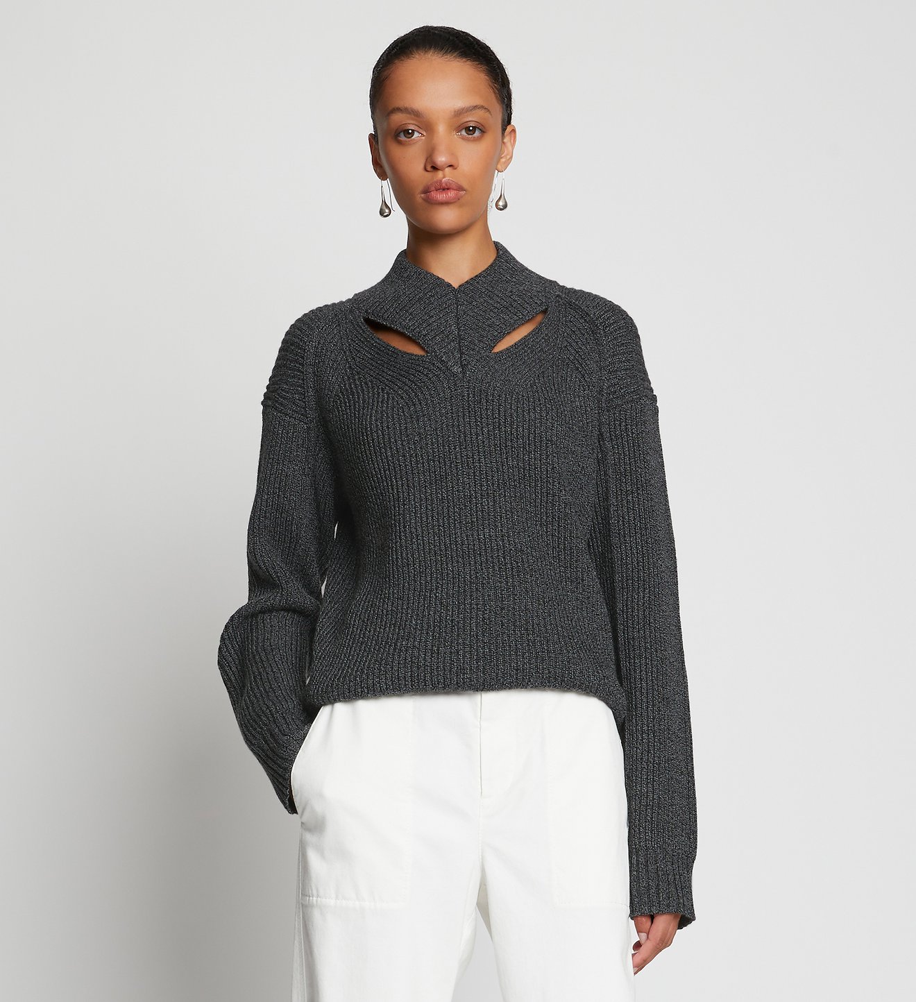 Merino Cut Out Sweater