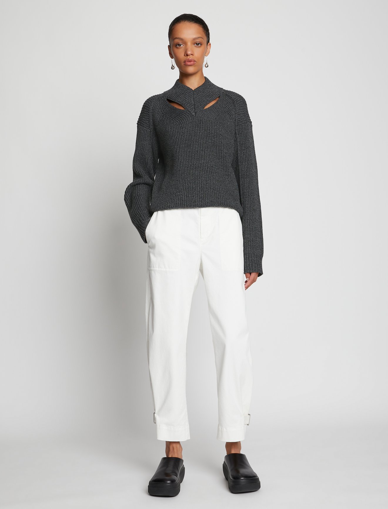 Merino Cut Out Sweater #1