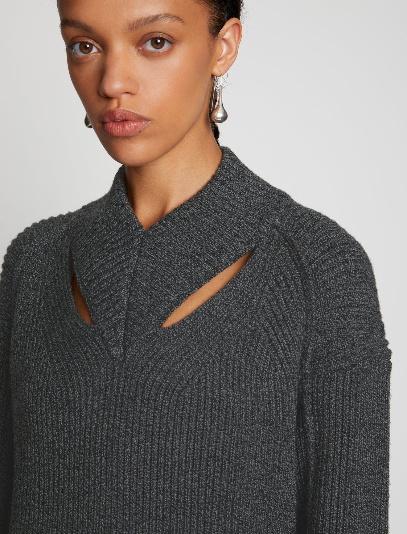 Merino Cut Out Sweater #4