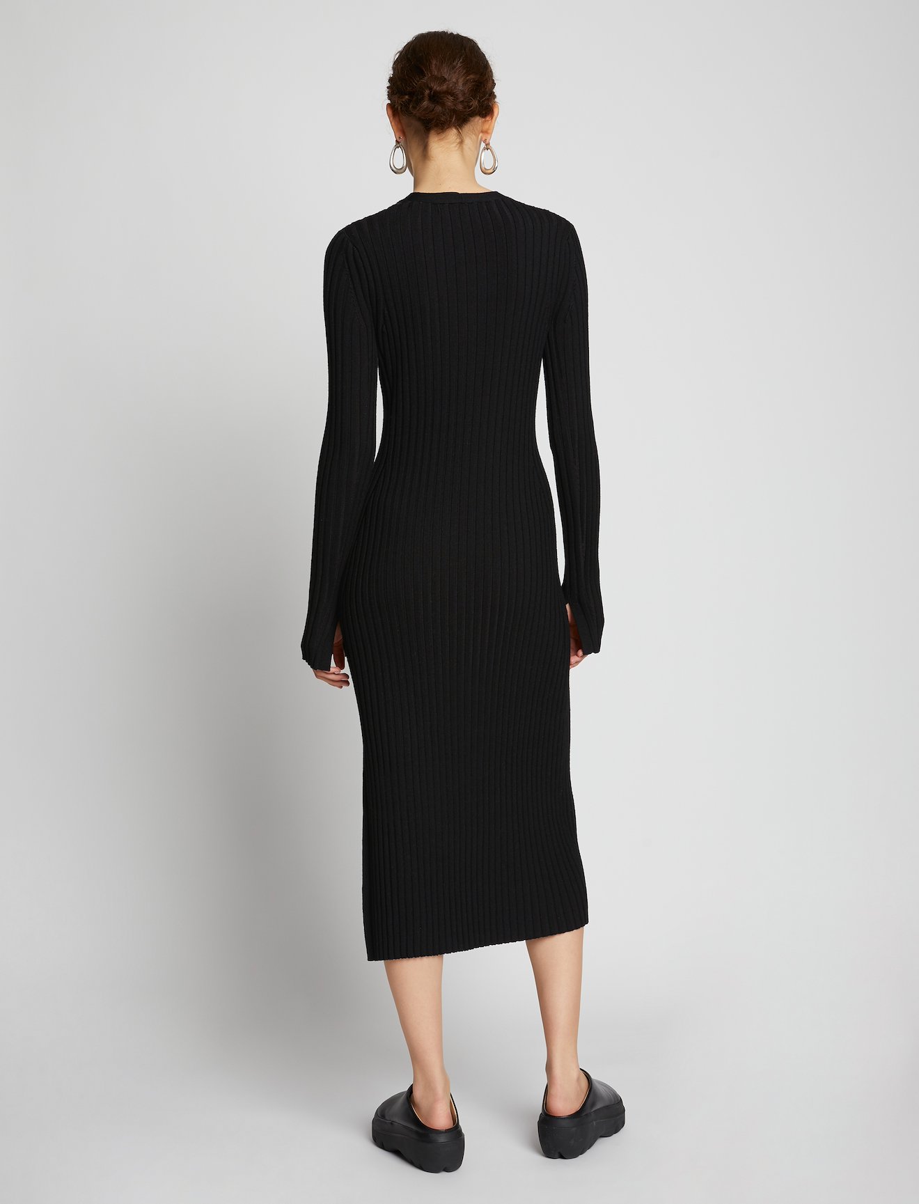Merino Rib Knit Dress #2