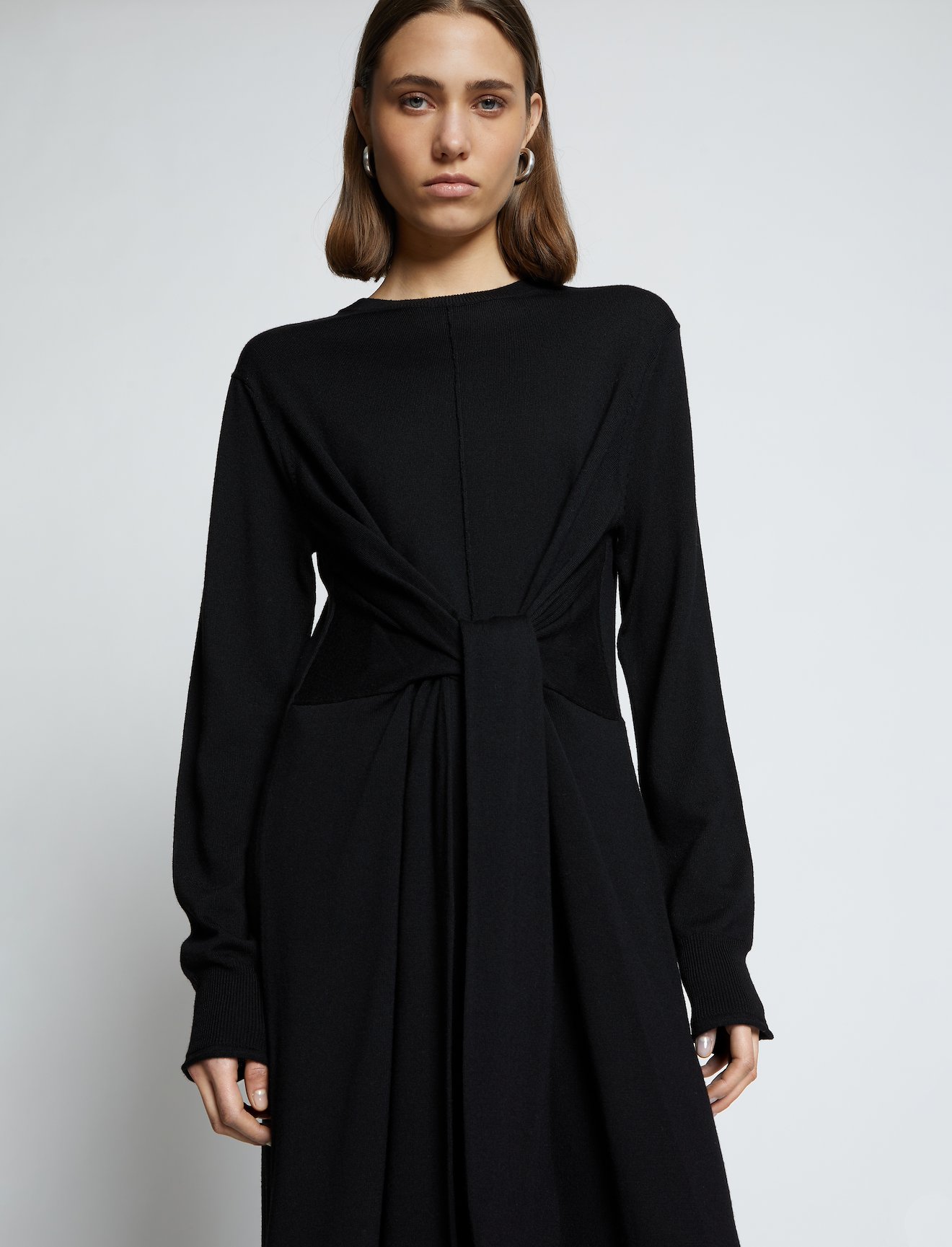 Merino Tied Sweater Dress #3