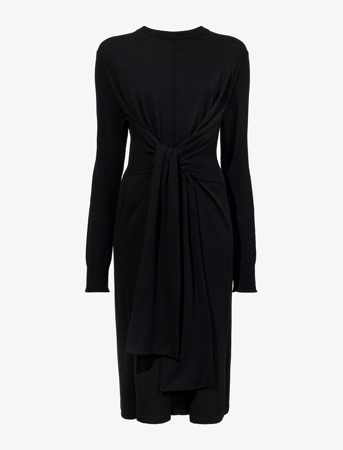 Merino Tied Sweater Dress #4