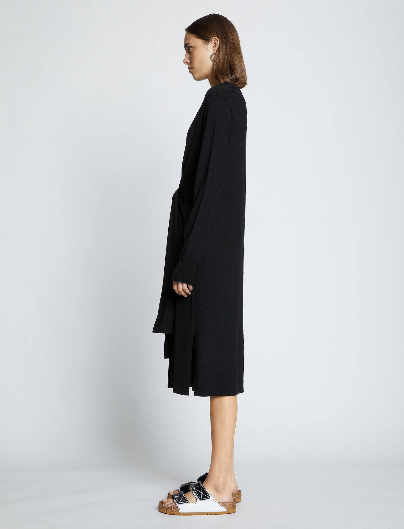 Merino Tied Sweater Dress #1