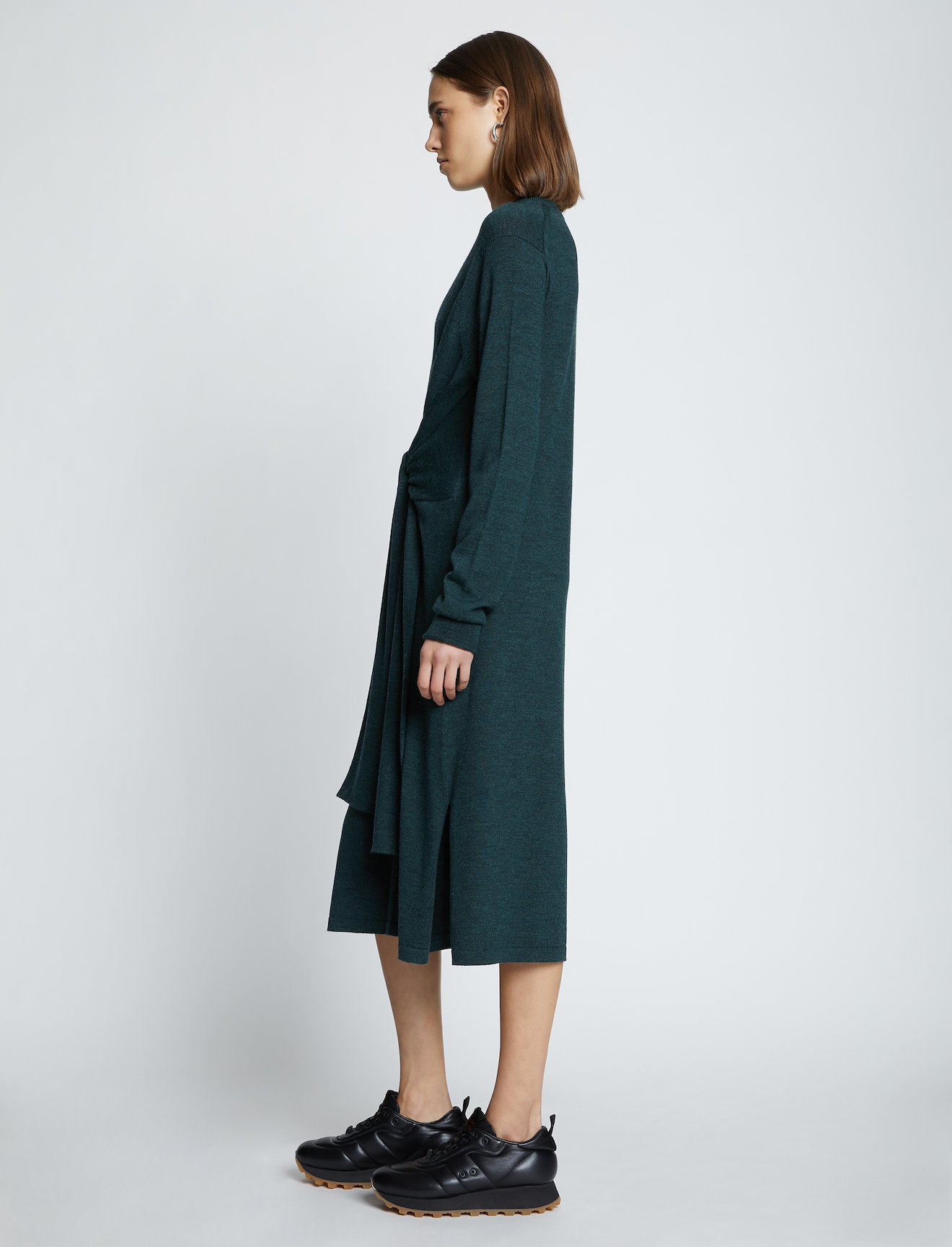 Merino Tied Sweater Dress #1