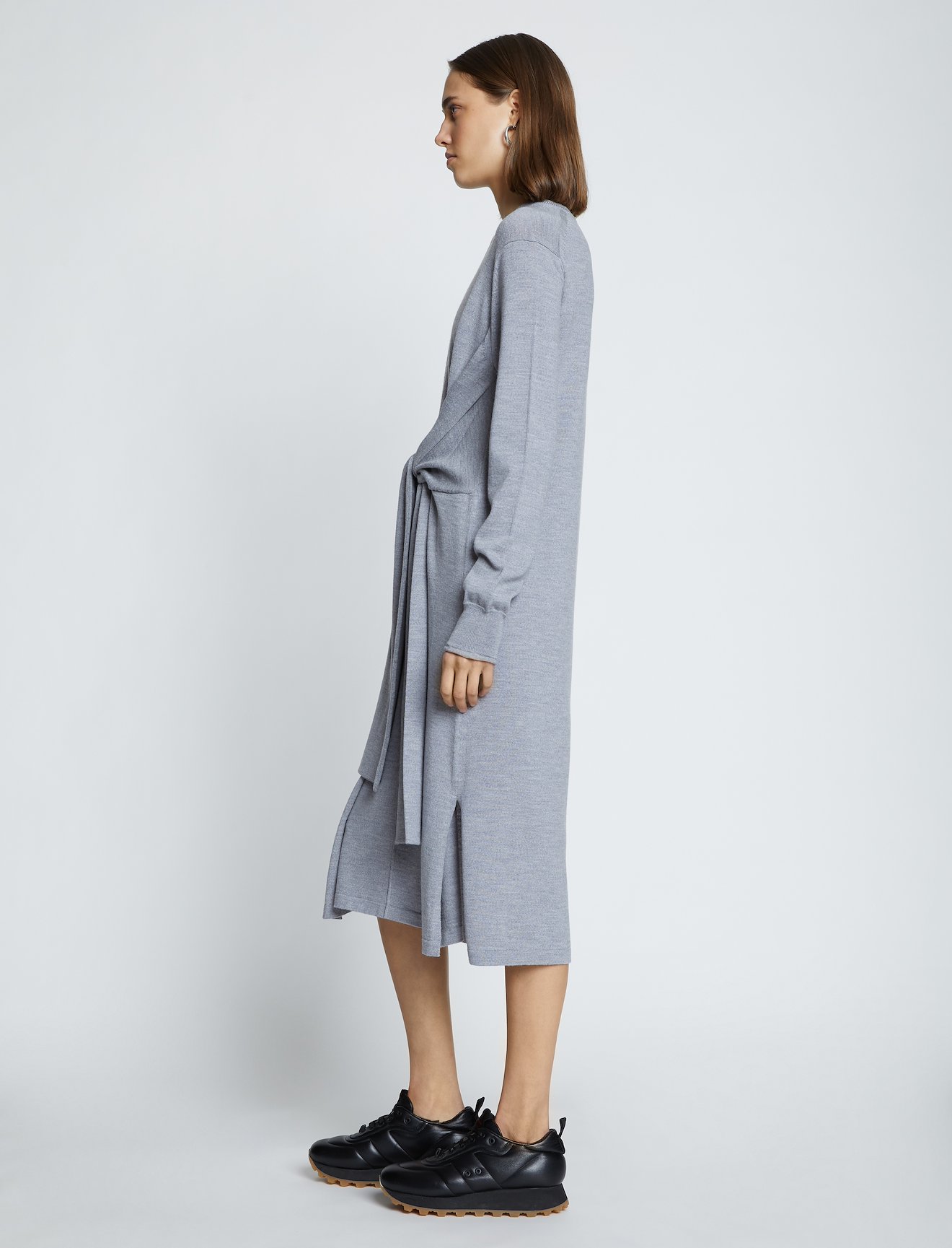 Merino Tied Sweater Dress #1