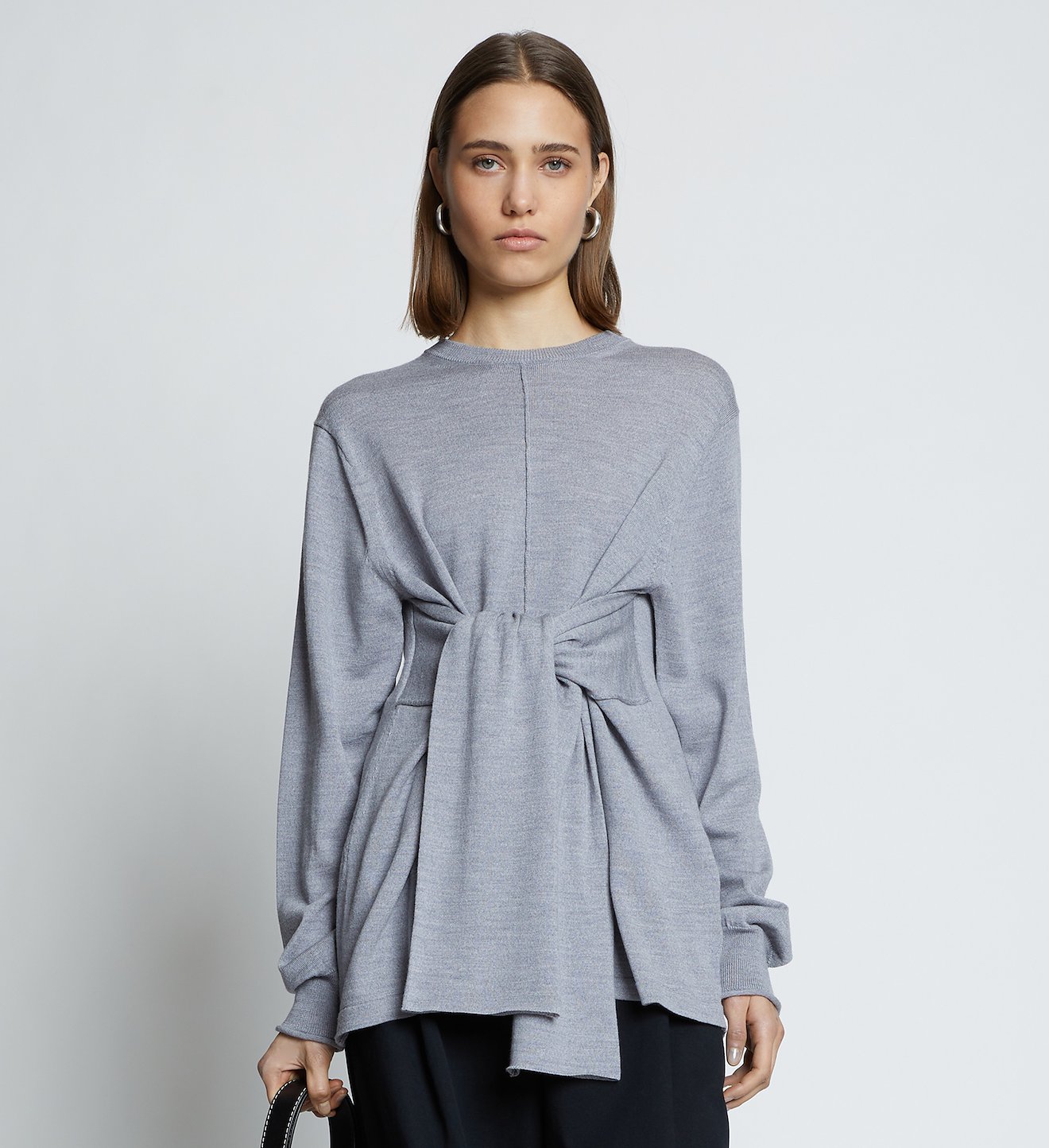 Merino Tied Sweater