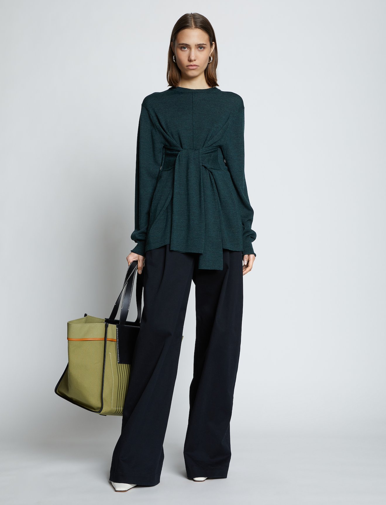Merino Tied Sweater #1