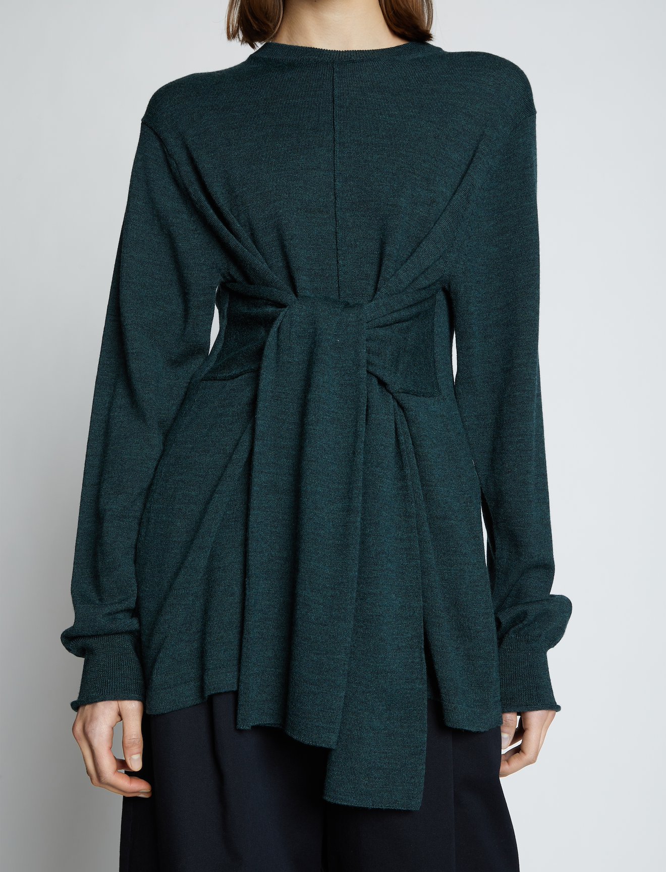 Merino Tied Sweater #4