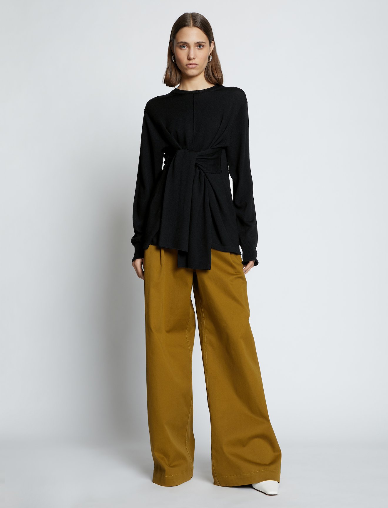 Merino Tied Sweater #1