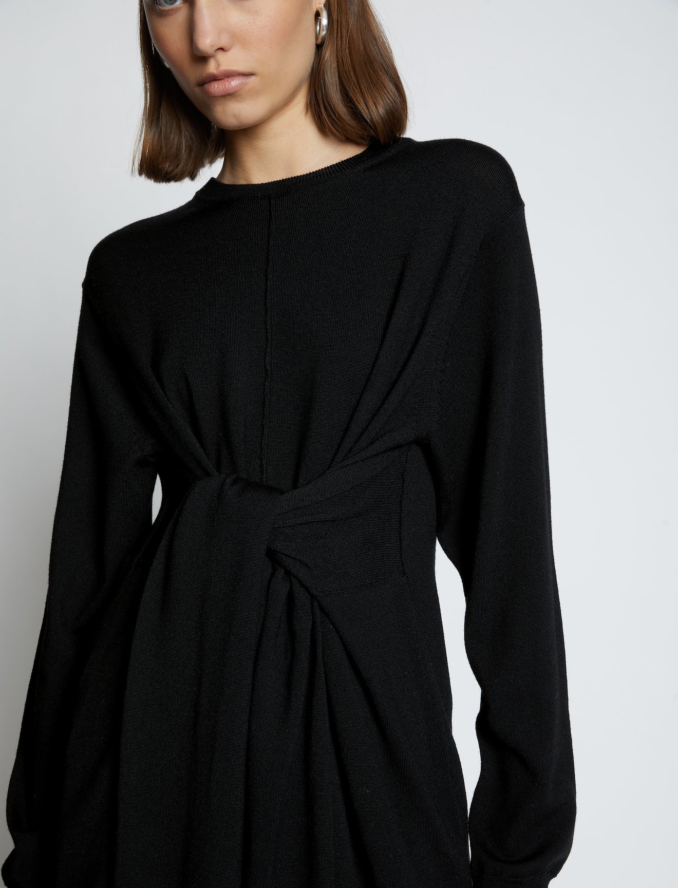 Merino Tied Sweater #4