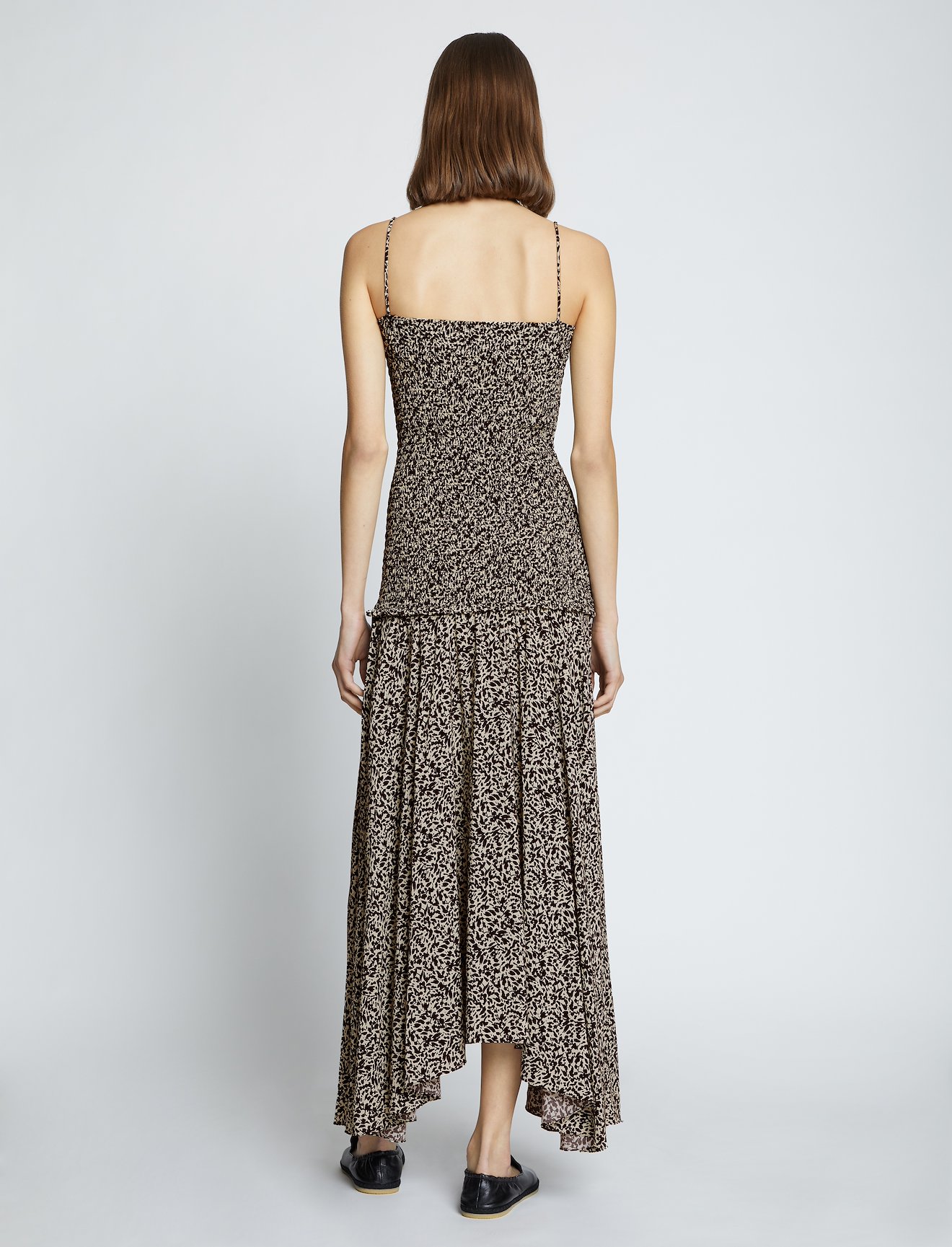 Micro Floral Smocked Dress #2