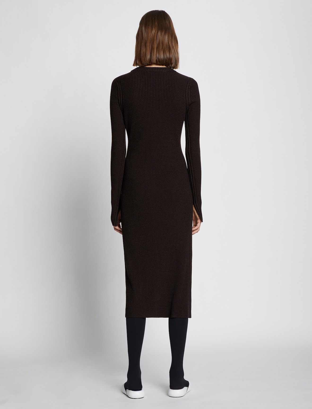 Micro Stripe Rib Knit Dress #2