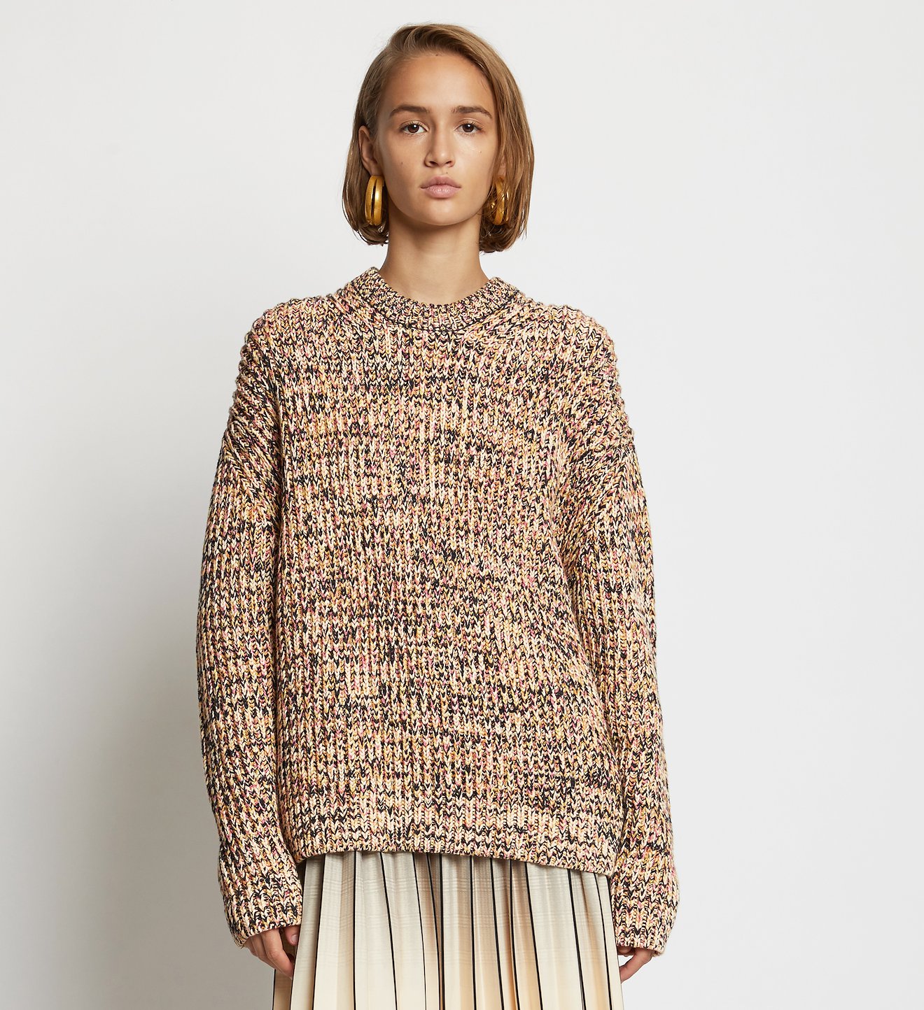 Mixed Yarn Sweater