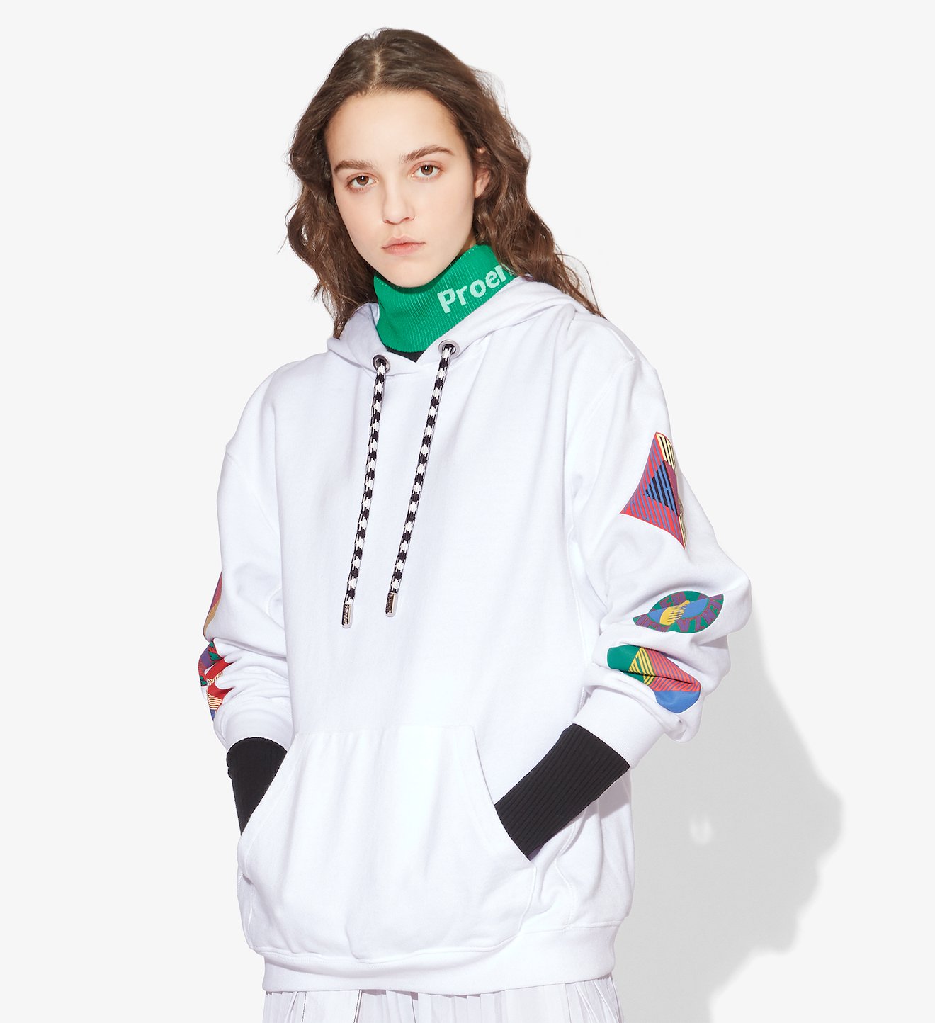 Proenza Schouler -Multi Logo Hoodie | Official Site