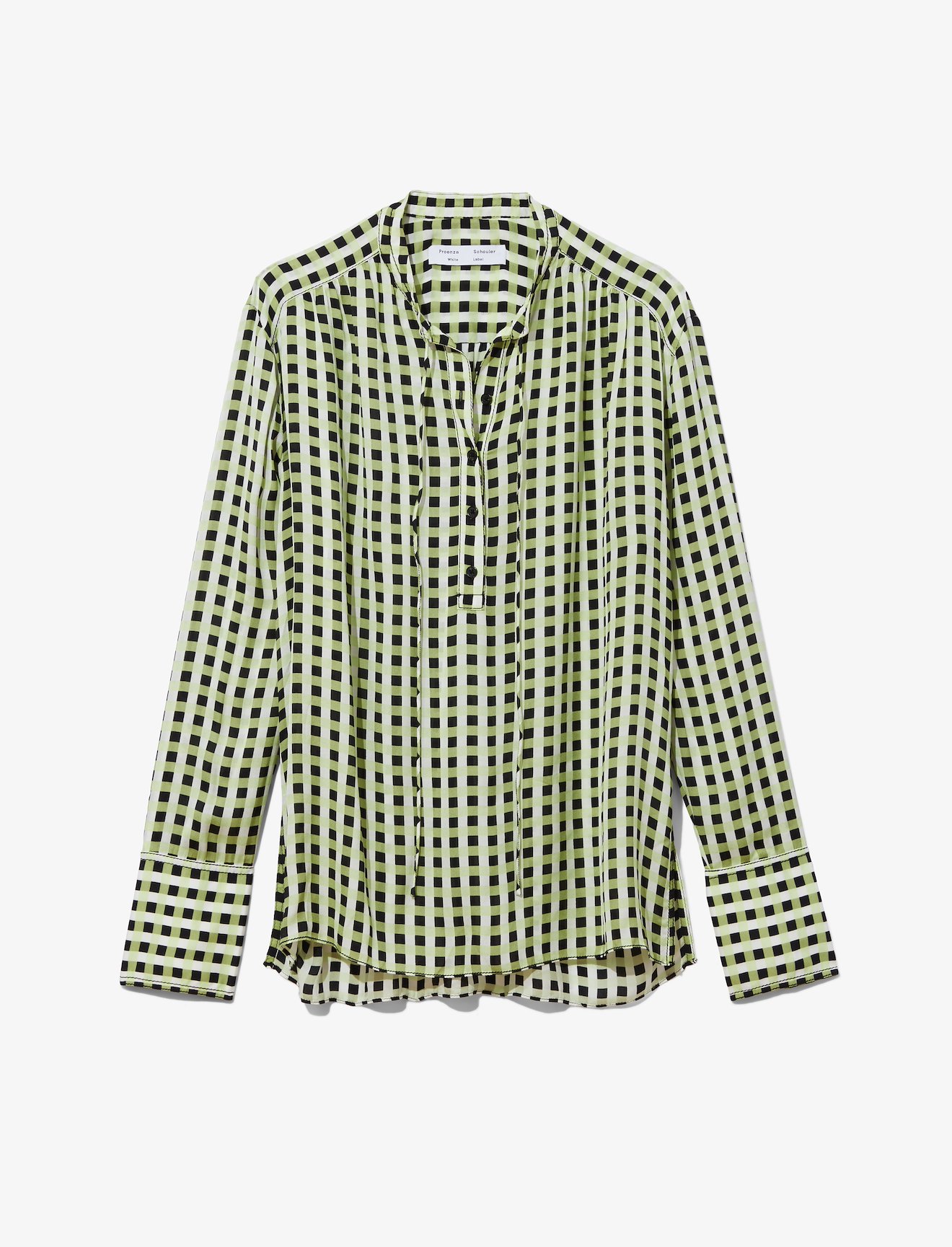 Multicolor Georgette Long Sleeve Blouse #4
