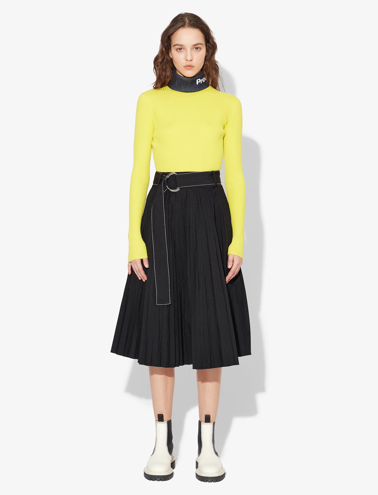 Parachute Pleated Skirt #1