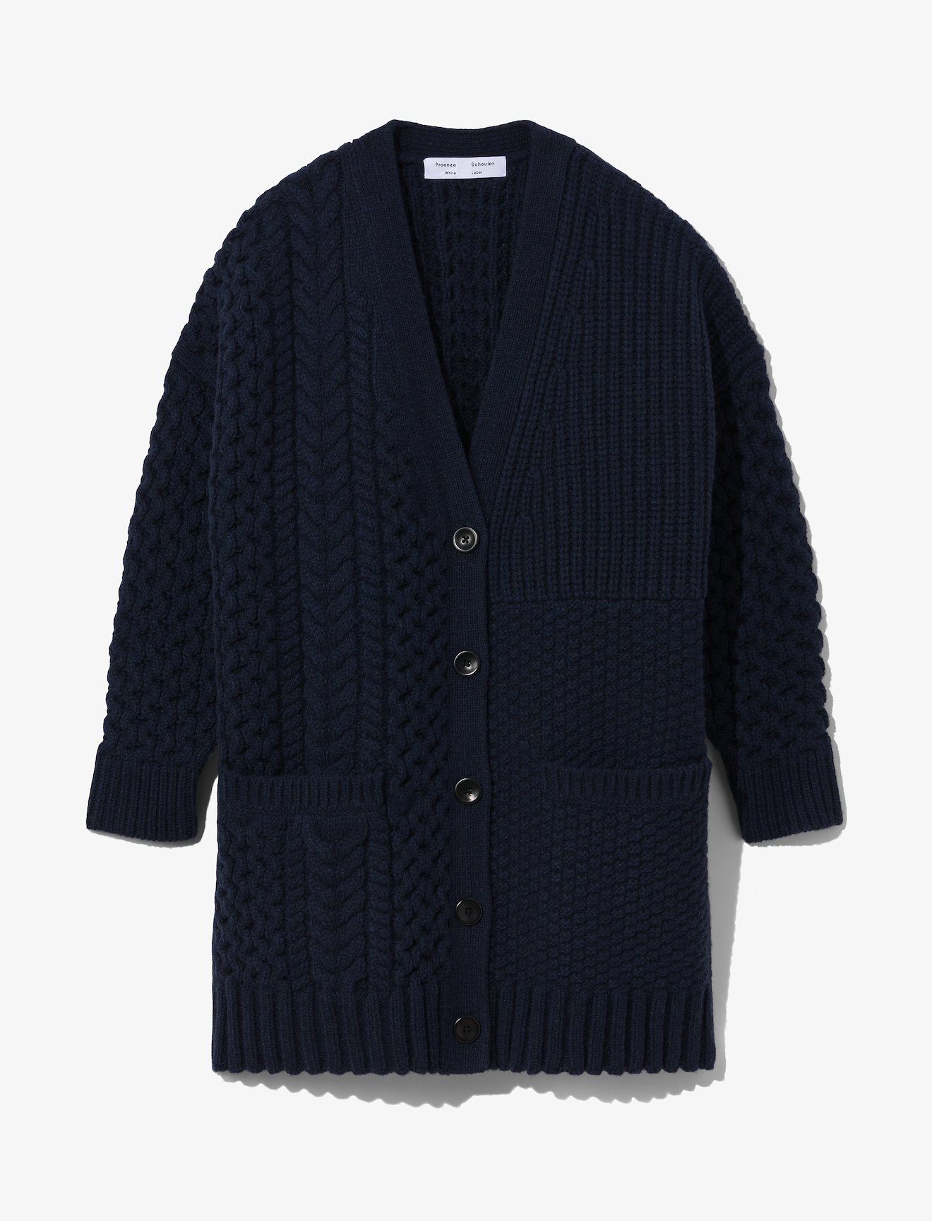 Patchwork Knit Cardigan #5