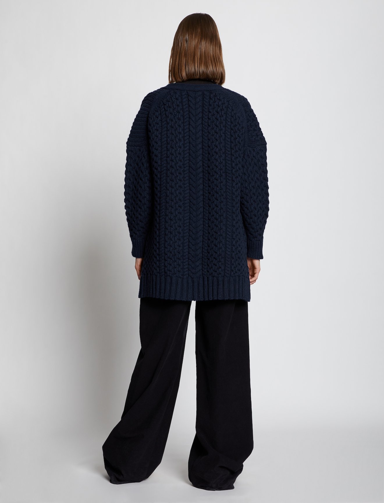 Patchwork Knit Cardigan #3