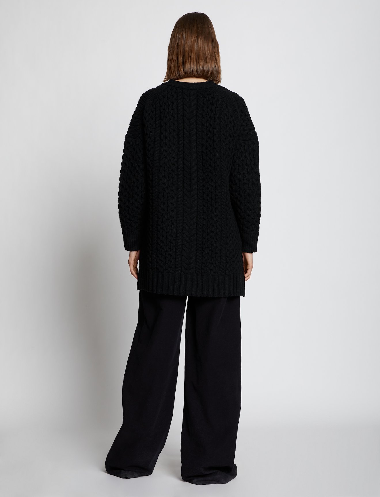 Patchwork Knit Cardigan #3