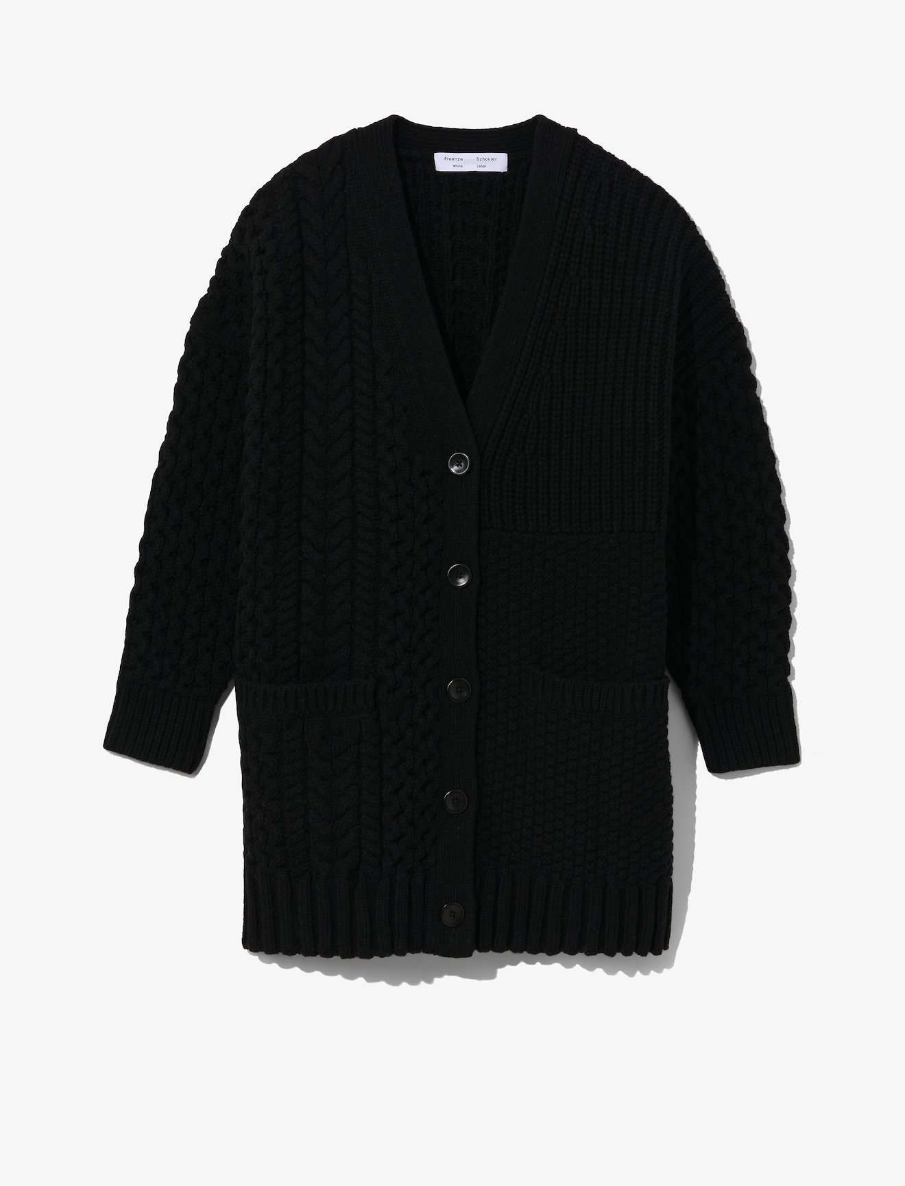 Patchwork Knit Cardigan #5