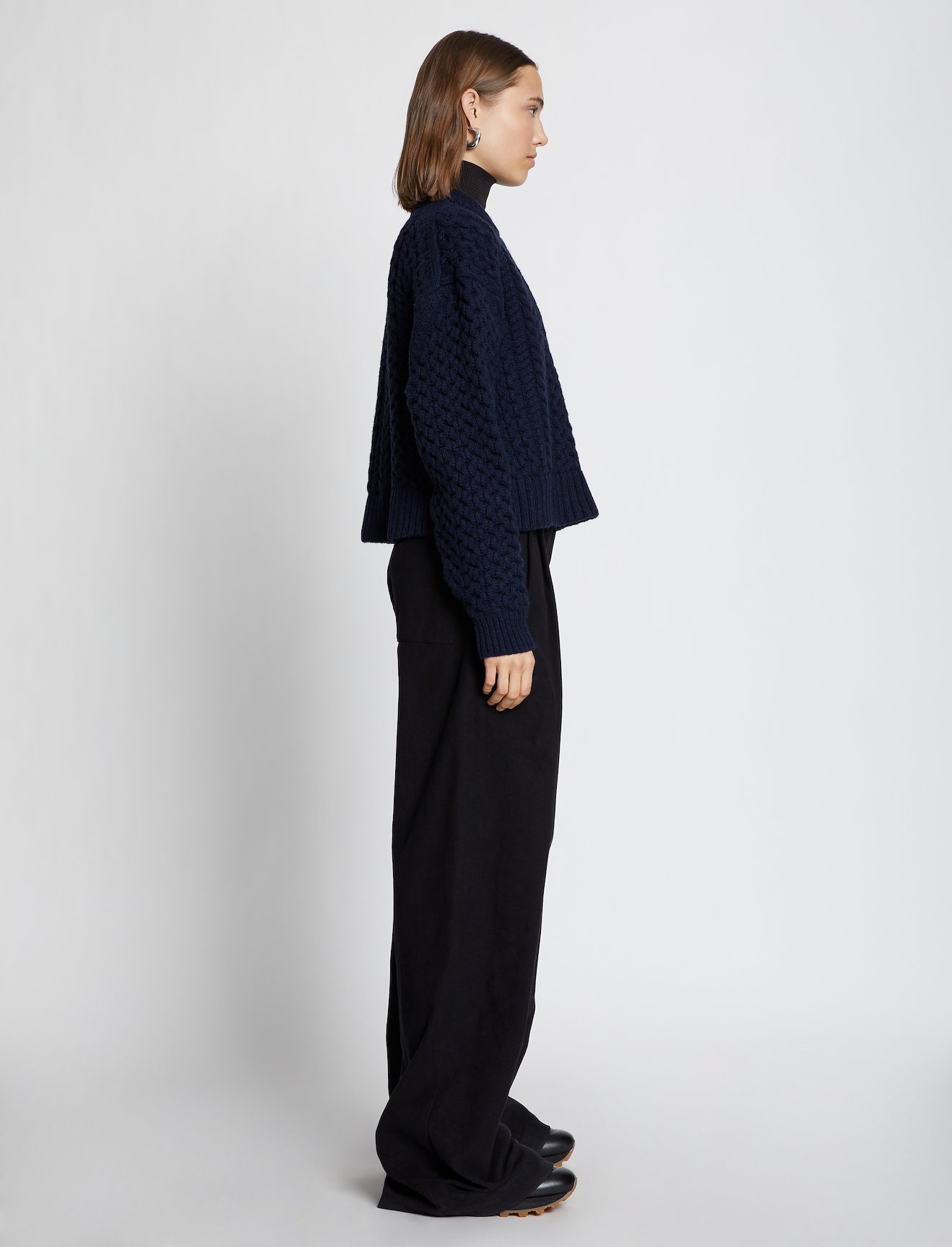 Patchwork Knit Sweater #2