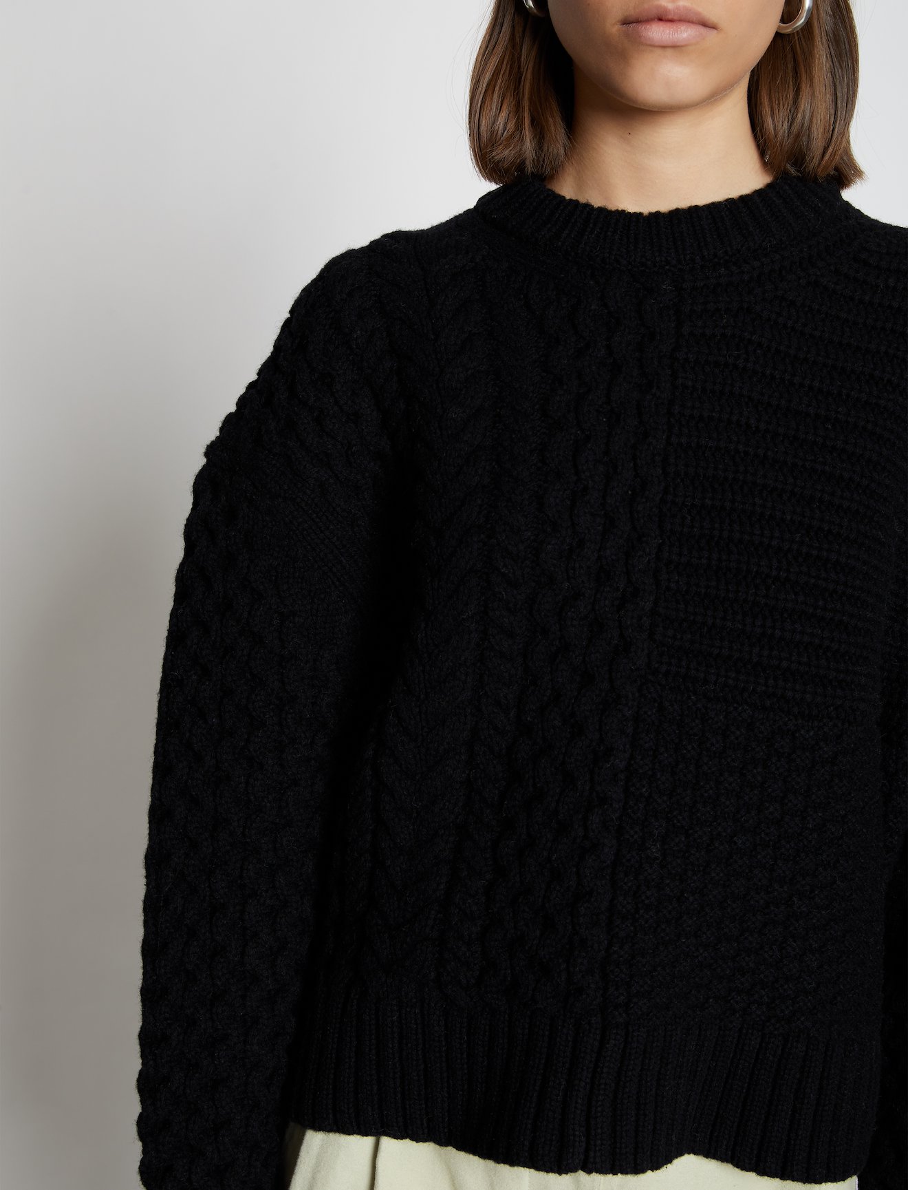 Patchwork Knit Sweater #4