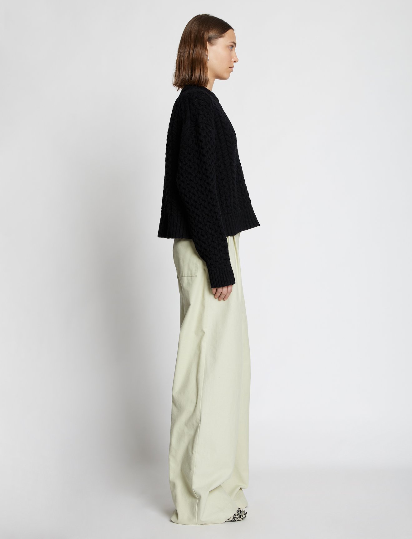 Patchwork Knit Sweater #2