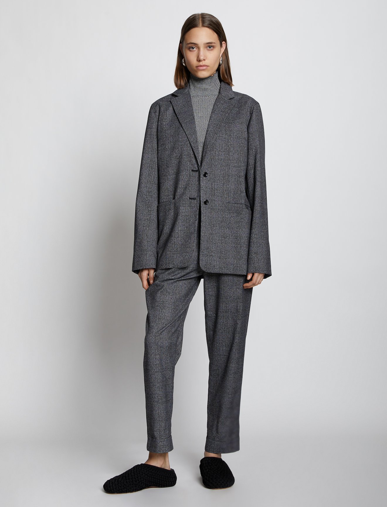 Plaid Suiting Blazer #7