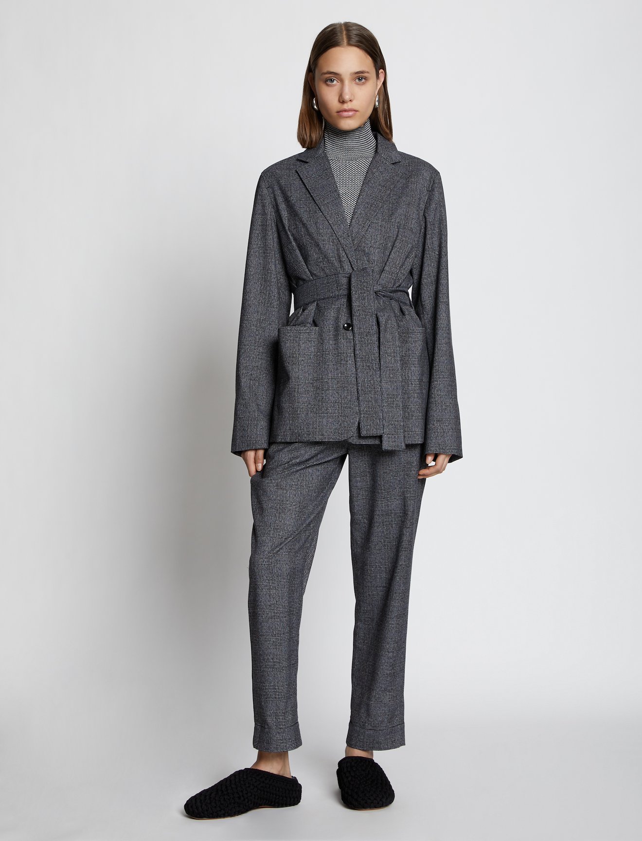 Plaid Suiting Blazer #1