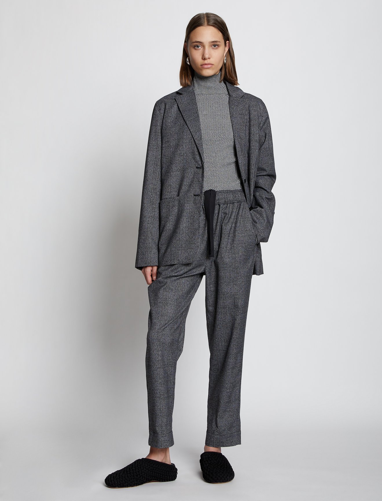 Plaid Suiting Blazer #6