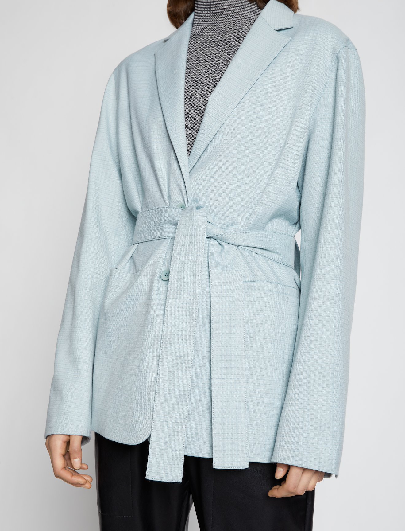 Plaid Suiting Blazer #4