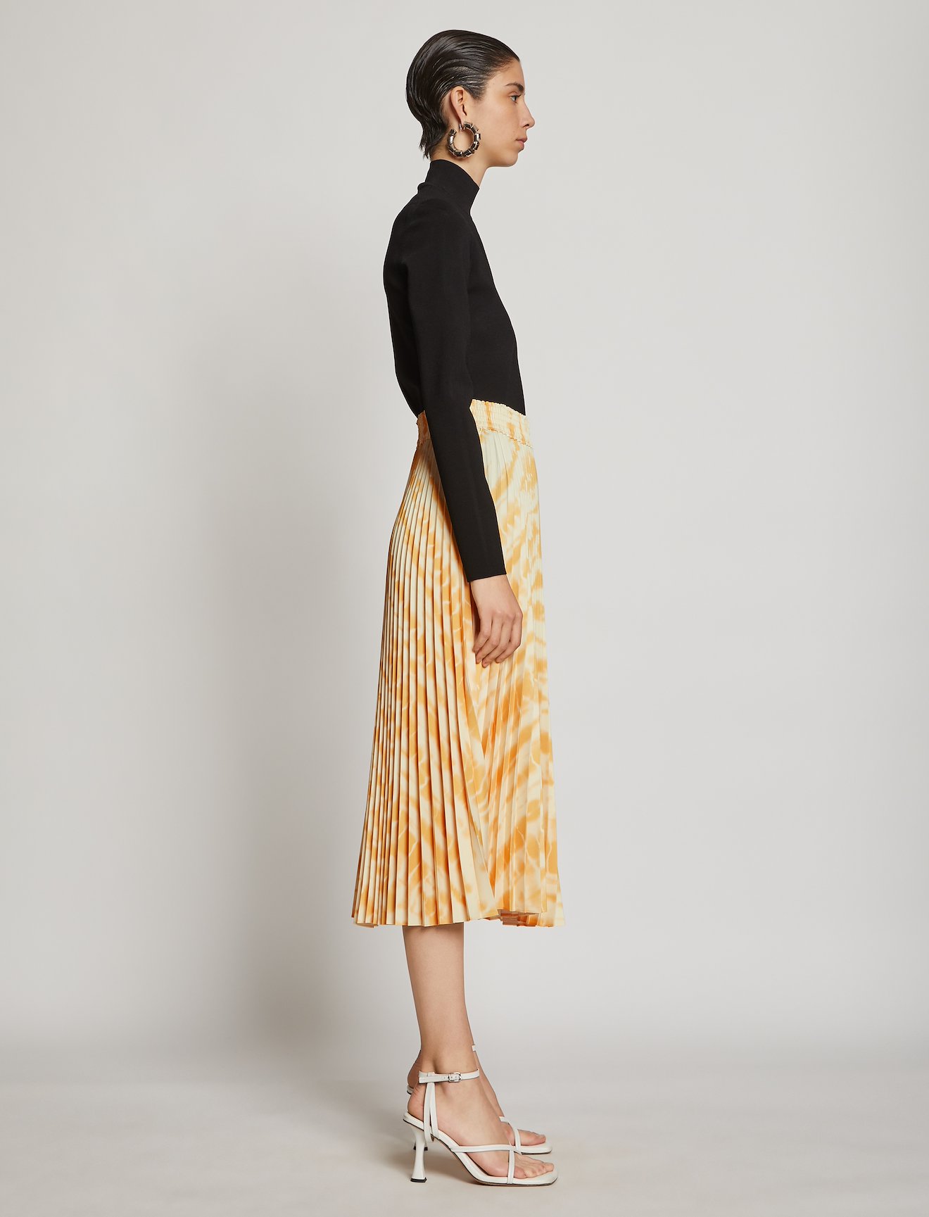 Pleated Tie Dye Skirt #1