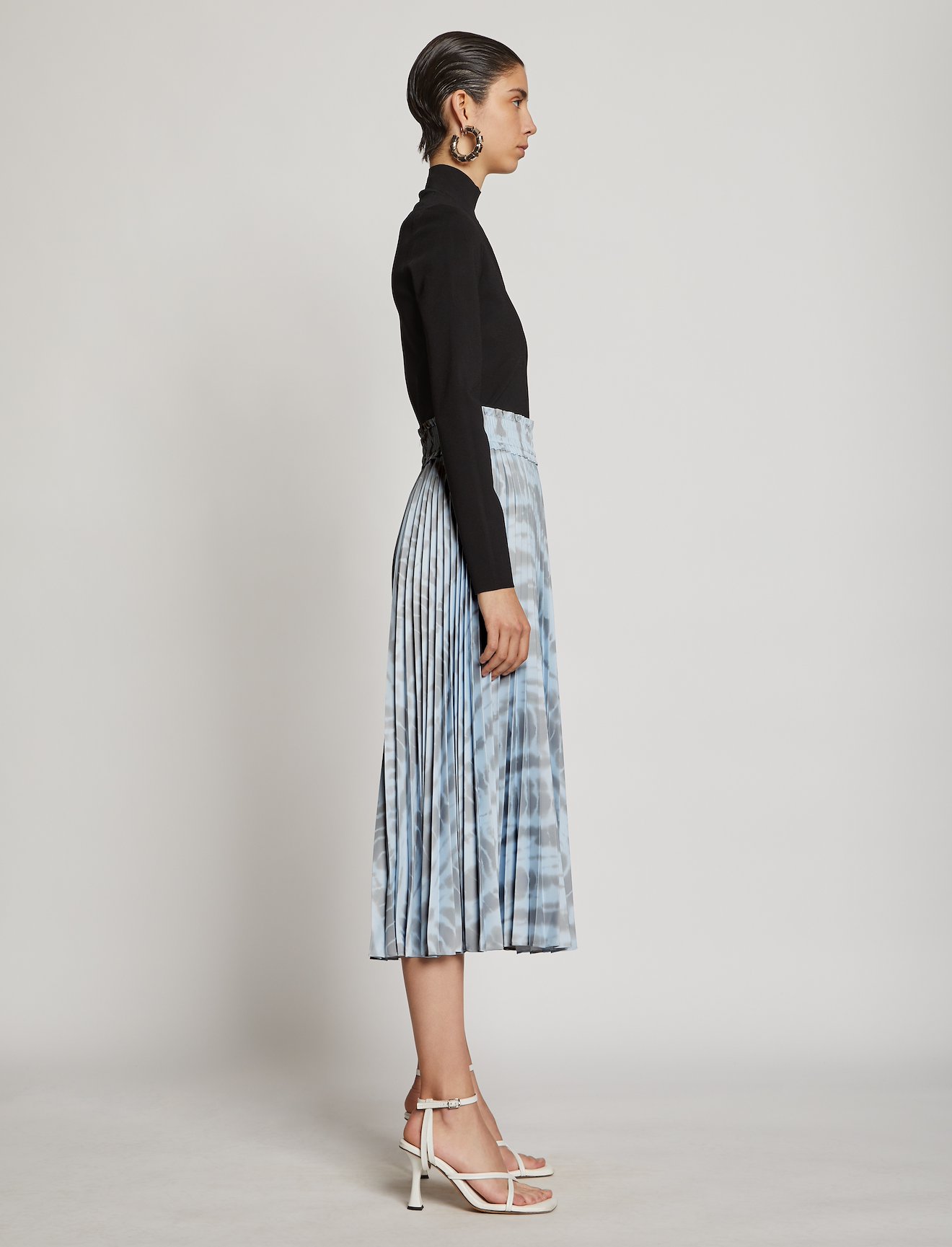 Pleated Tie Dye Skirt #1