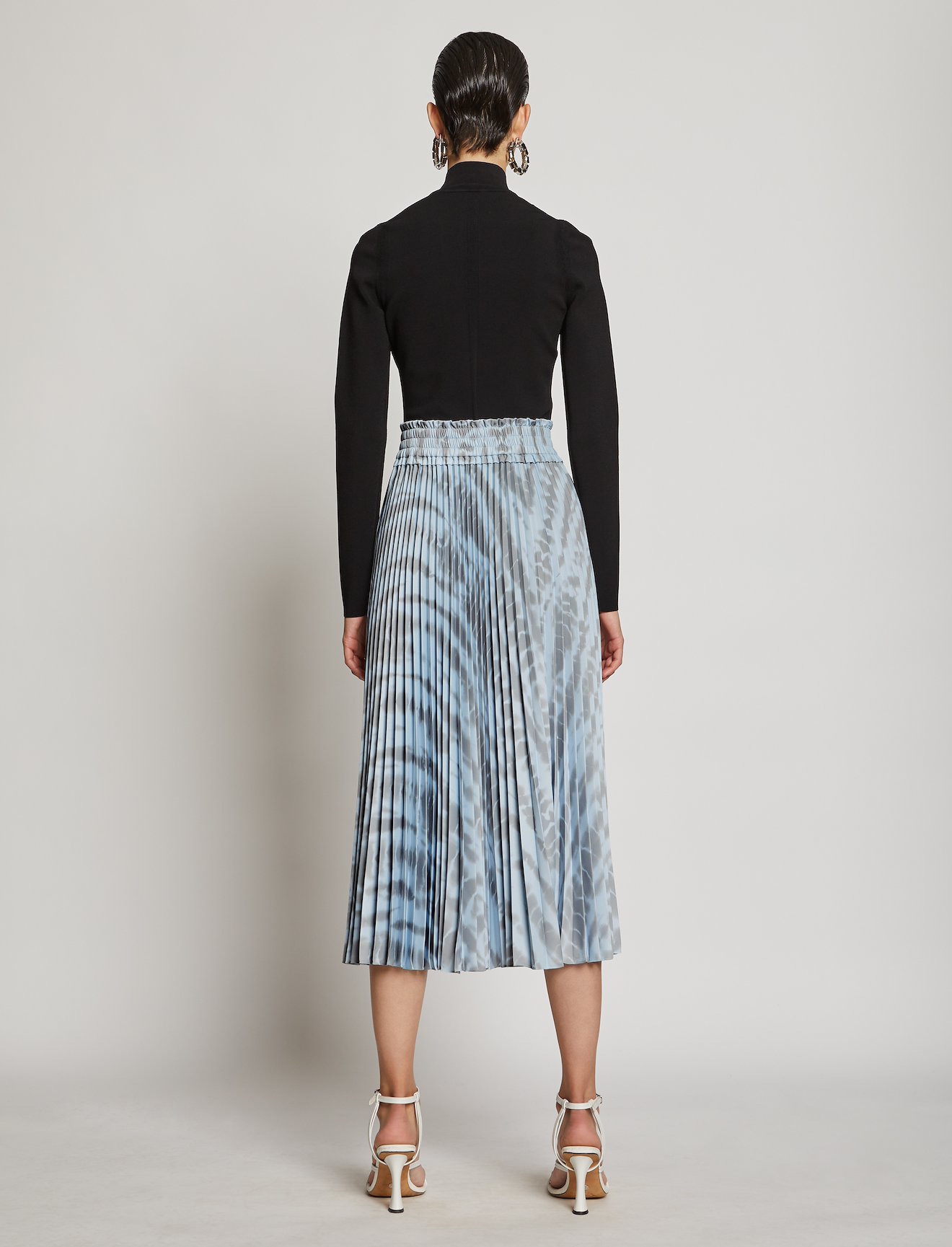 Pleated Tie Dye Skirt #2