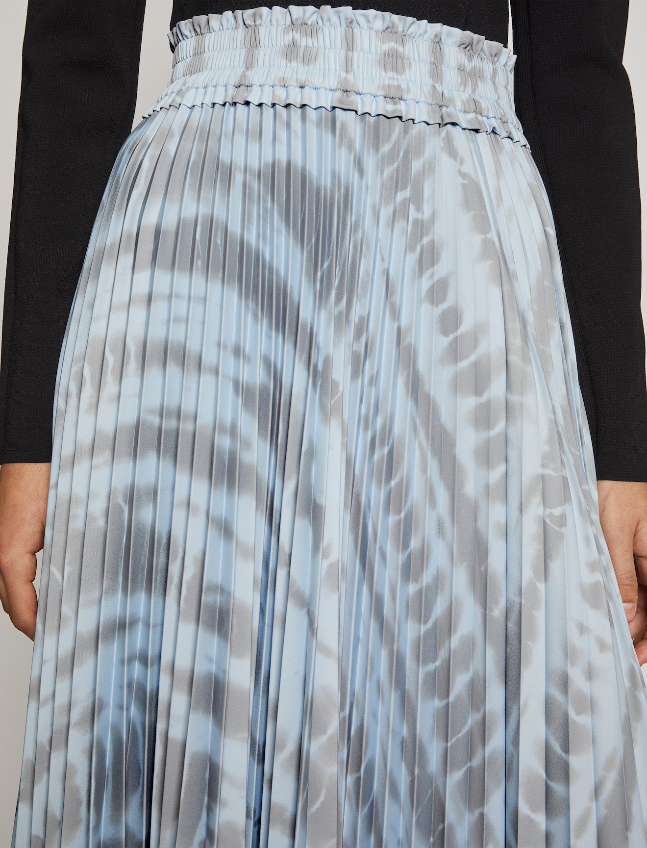 Pleated Tie Dye Skirt #3