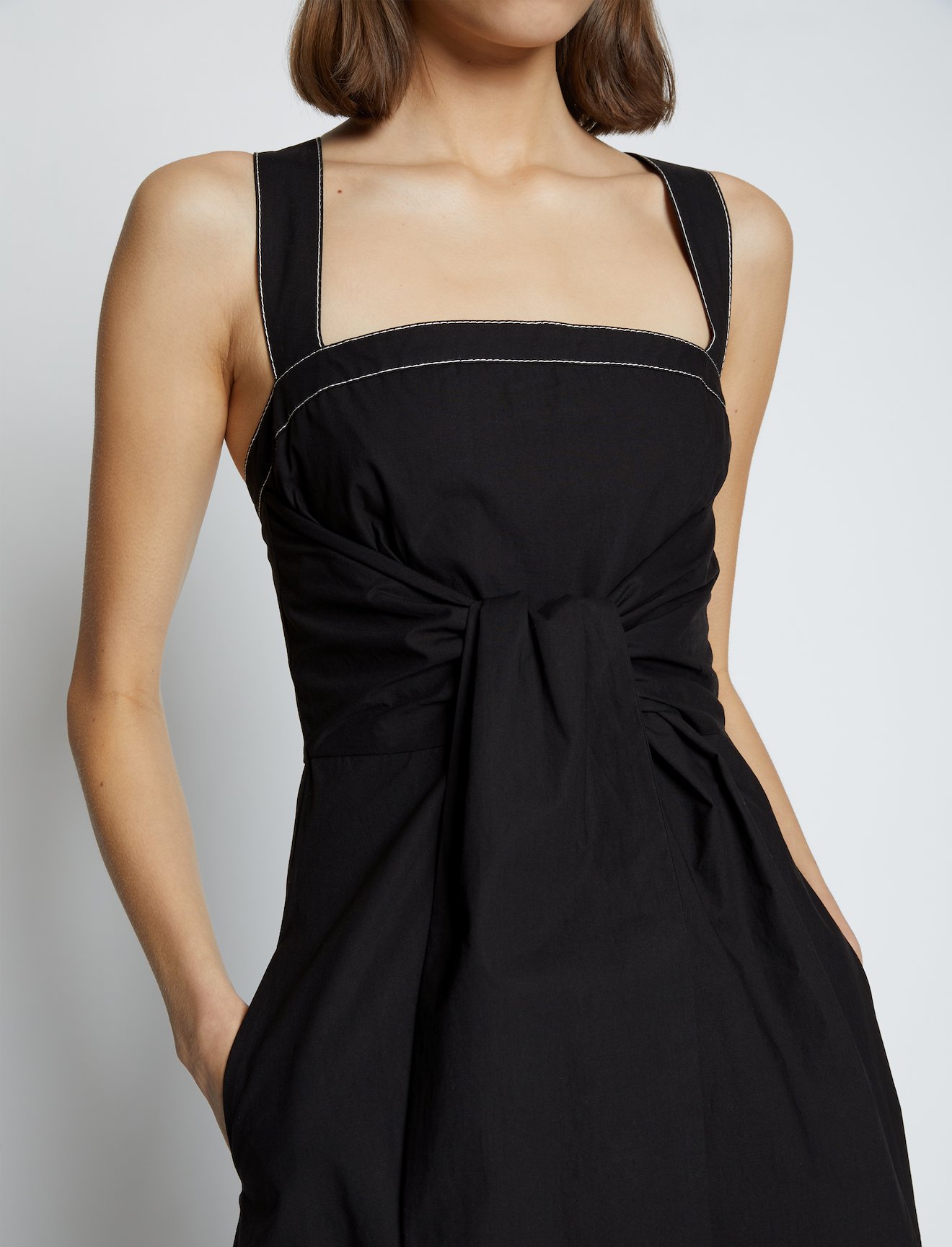 Poplin Apron Dress #3