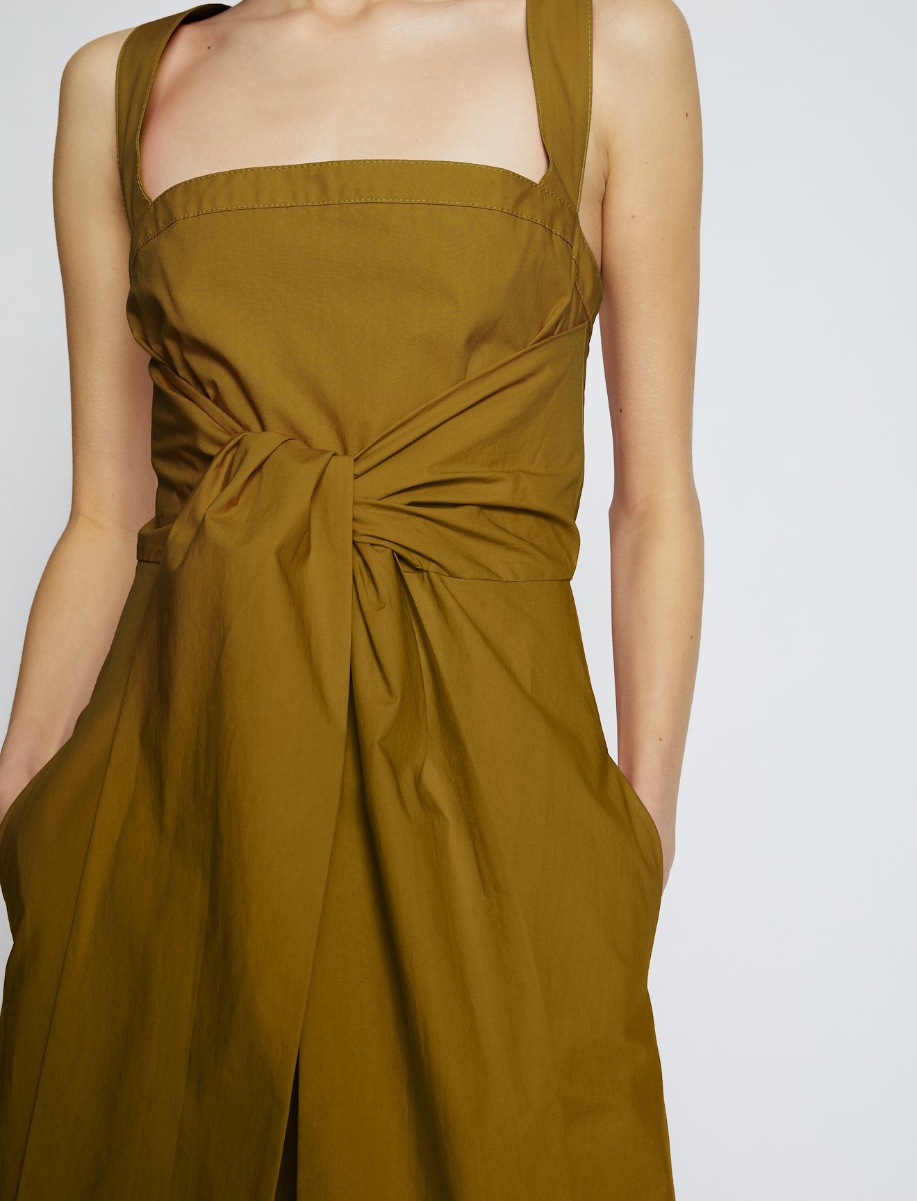 Poplin Apron Dress #3