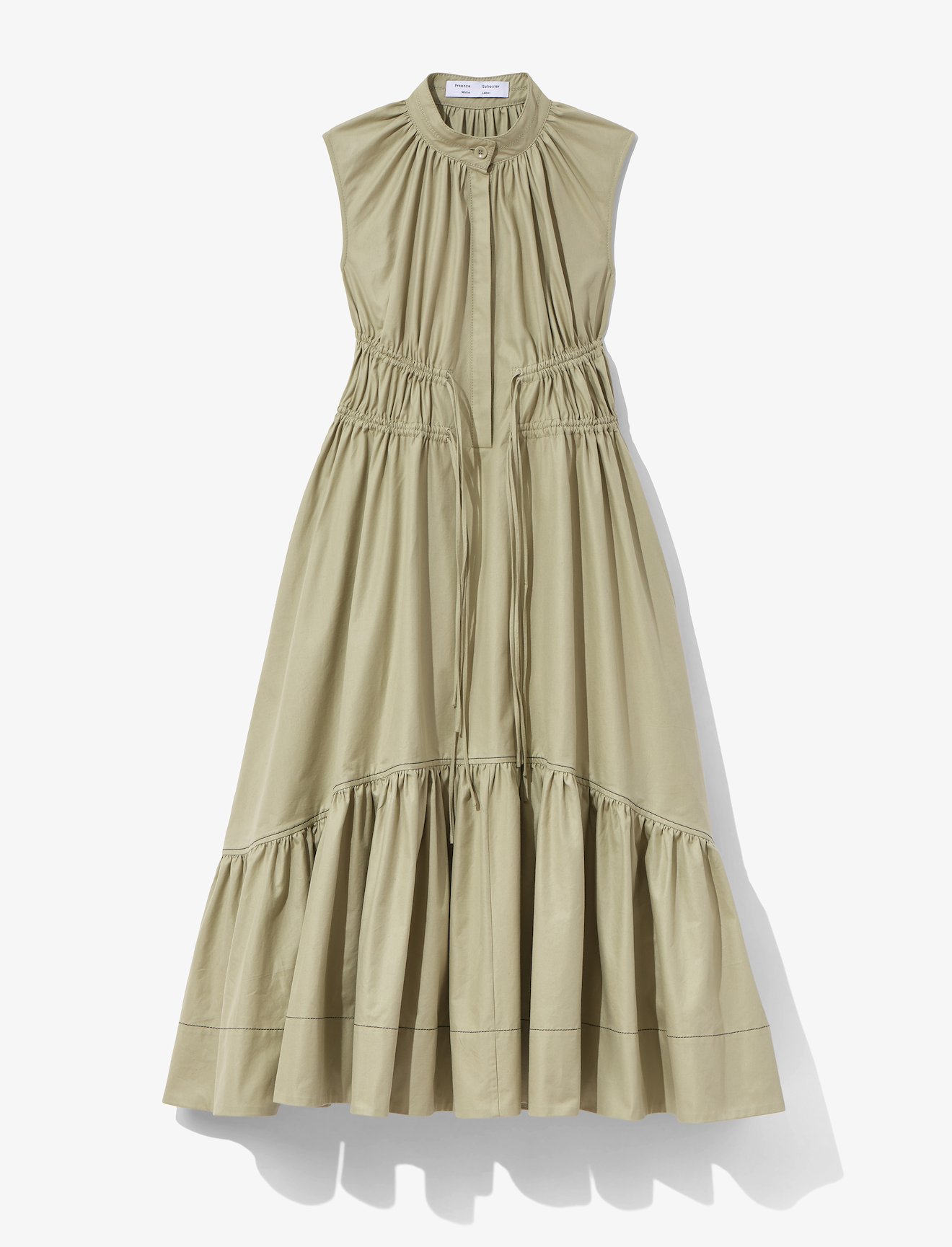 Poplin Sleeveless Dress #4