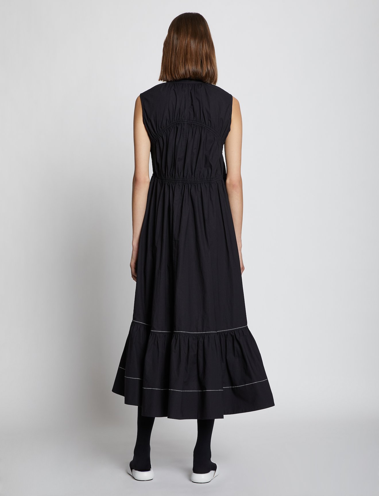 Poplin Sleeveless Dress #2