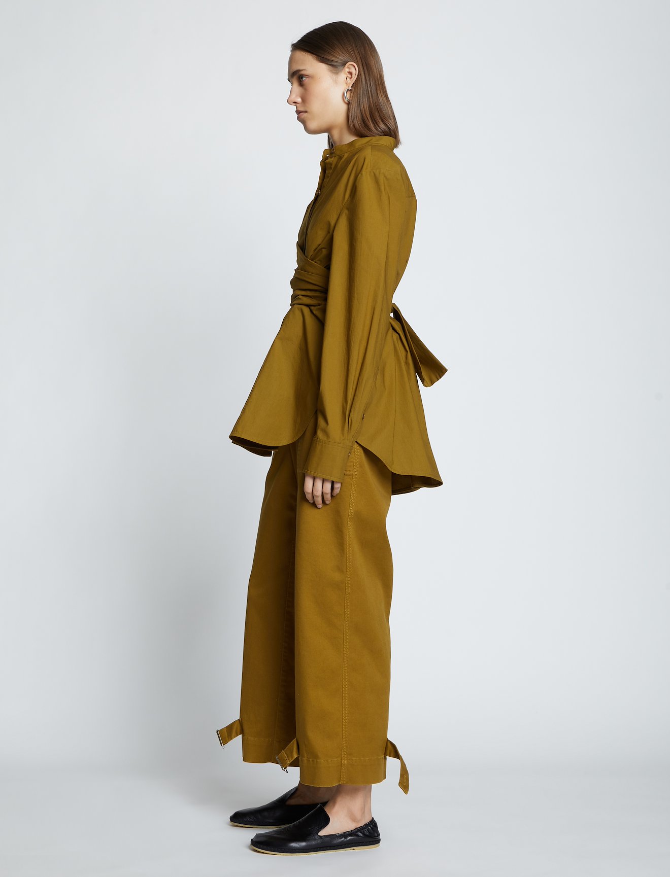 Poplin Tied Shirt #2