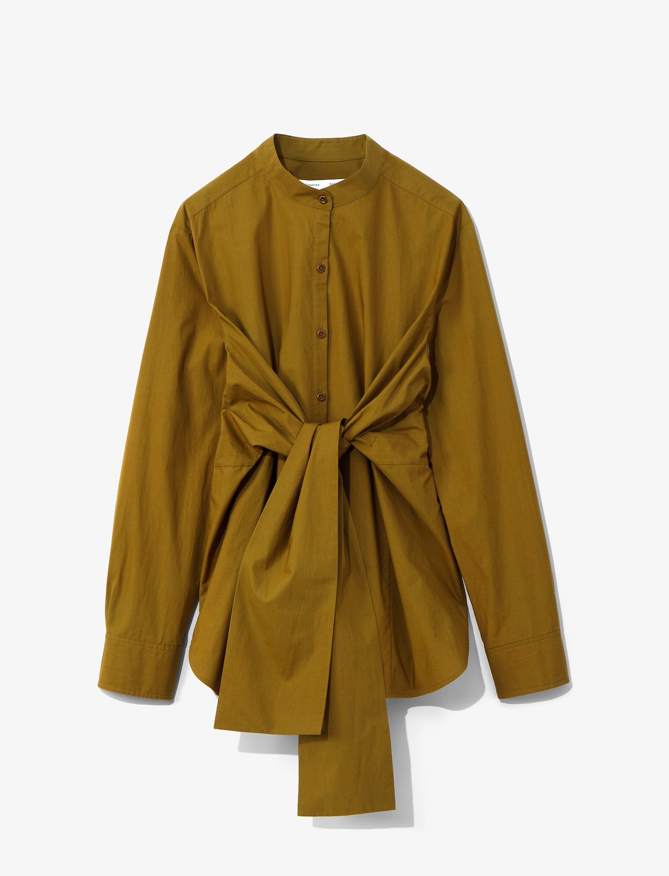 Poplin Tied Shirt #5