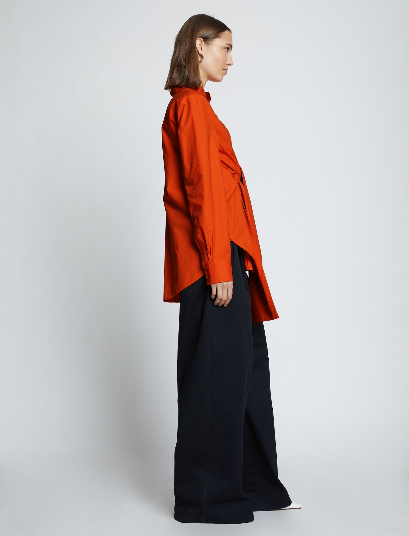Poplin Tied Shirt #2